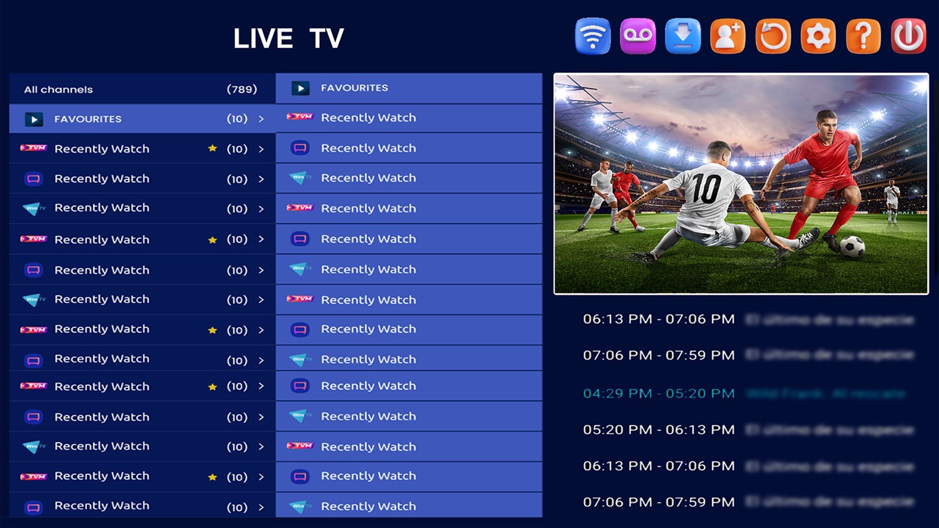 IPTV Smarter Pro: Live TV screenshot