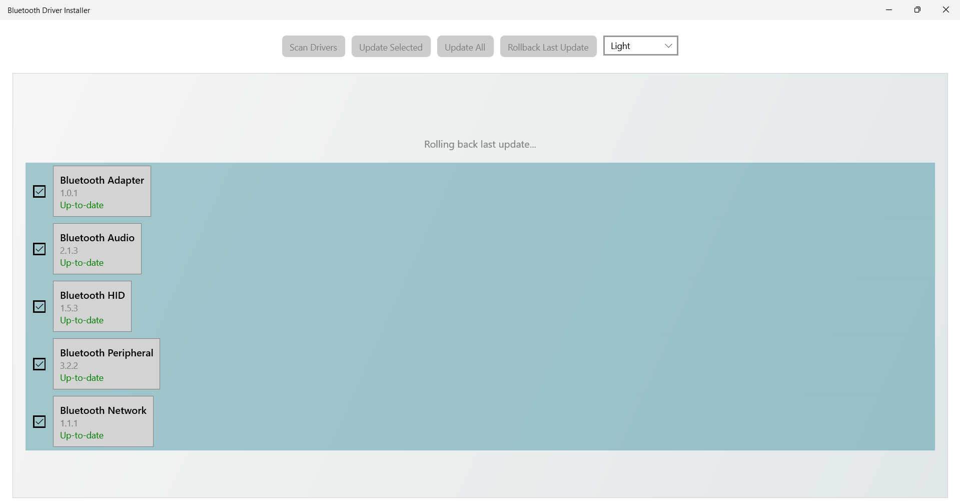 Bluetooth Driver Installer screenshot
