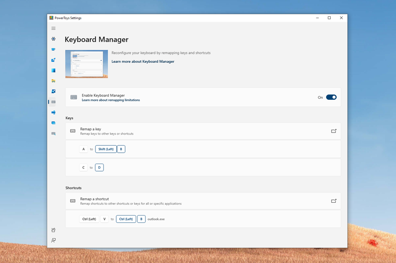 Microsoft PowerToys screenshot