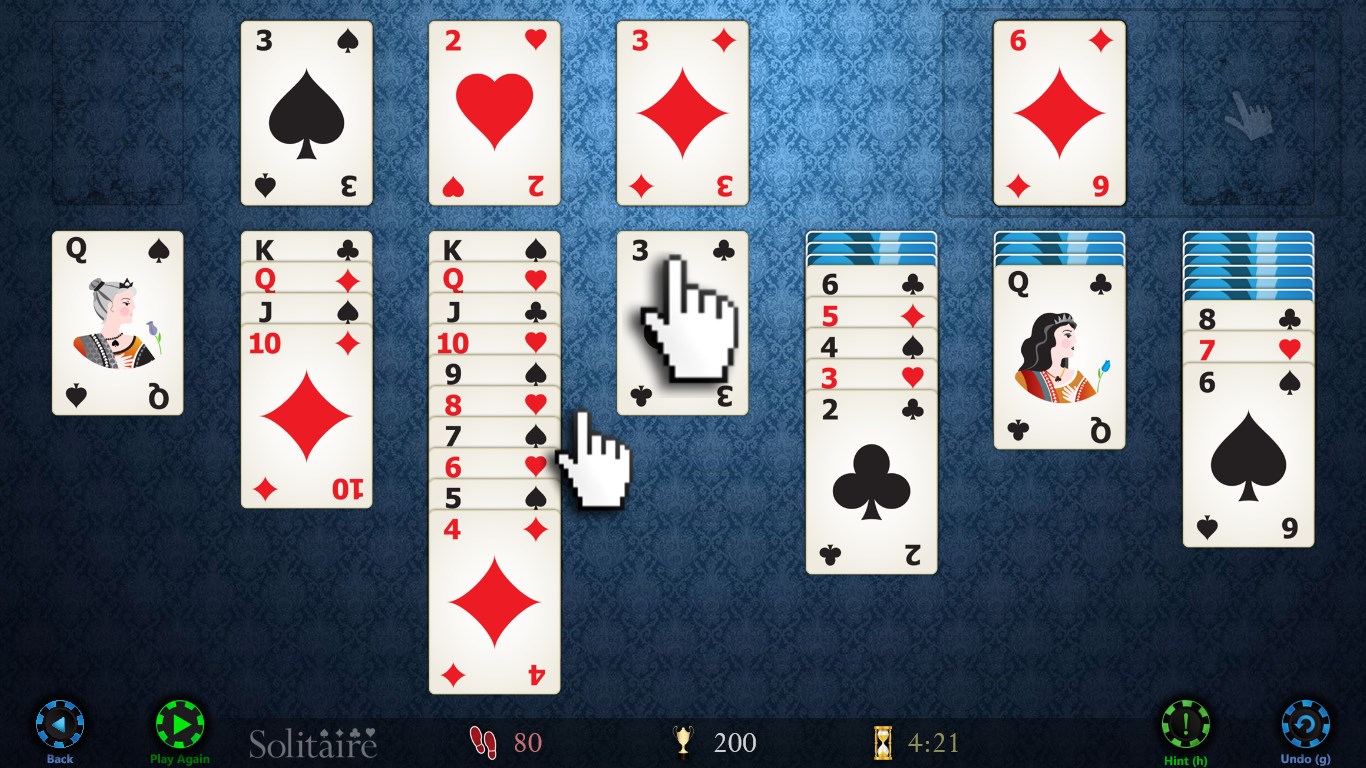 Solitaire HD screenshot