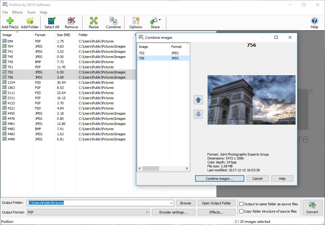 Pixillion screenshot
