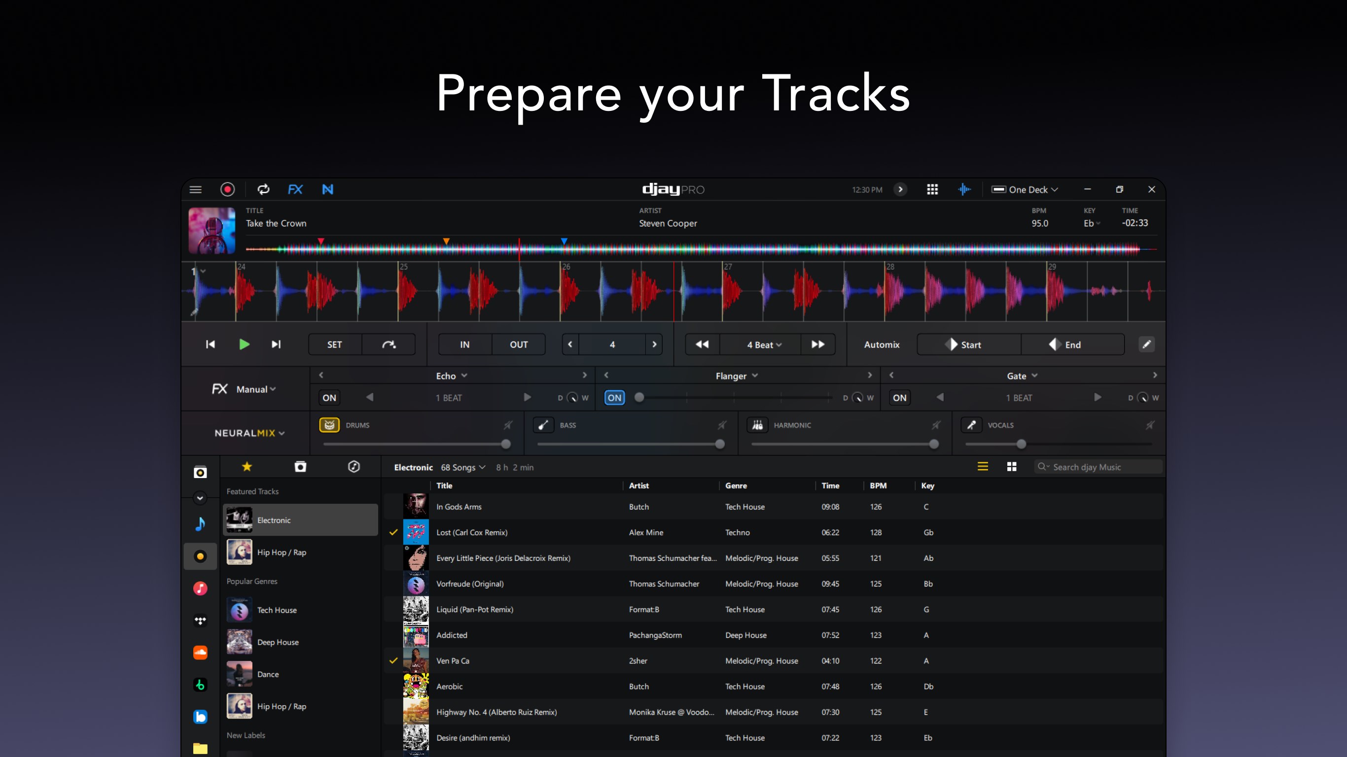 djay Pro - DJ App & AI Mixer screenshot