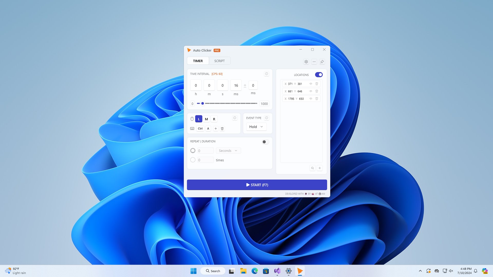 IMBA Auto Clicker screenshot