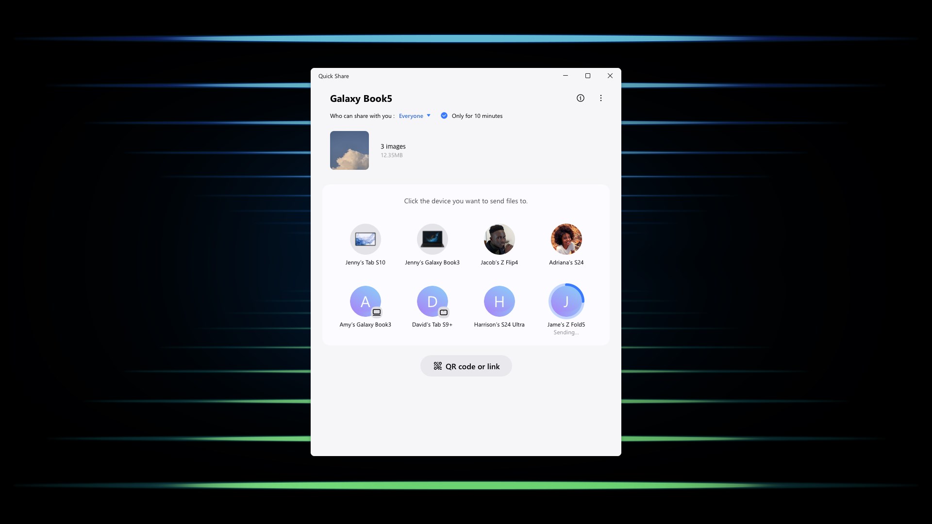 Quick Share screenshot