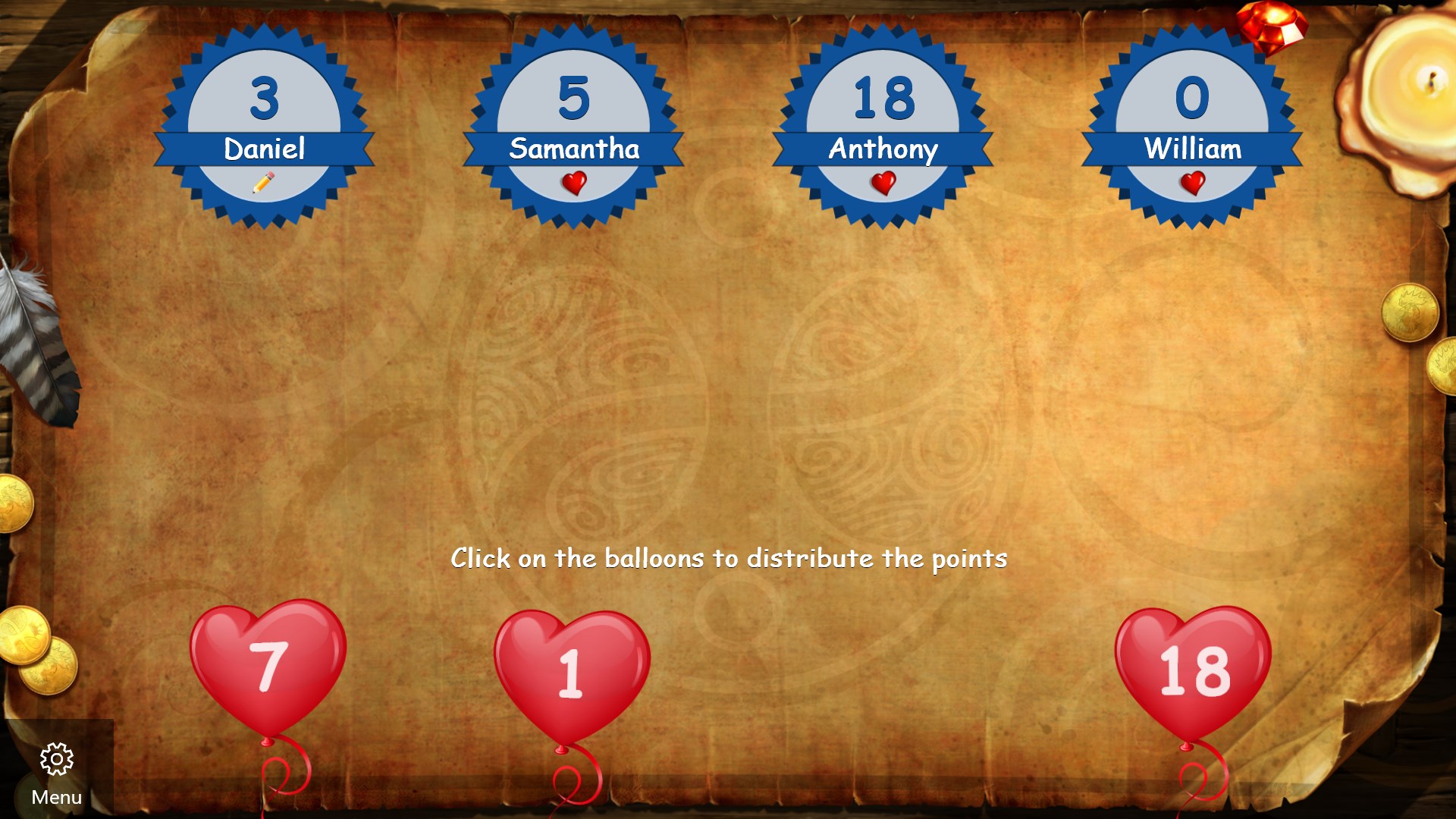 Hearts Classic screenshot