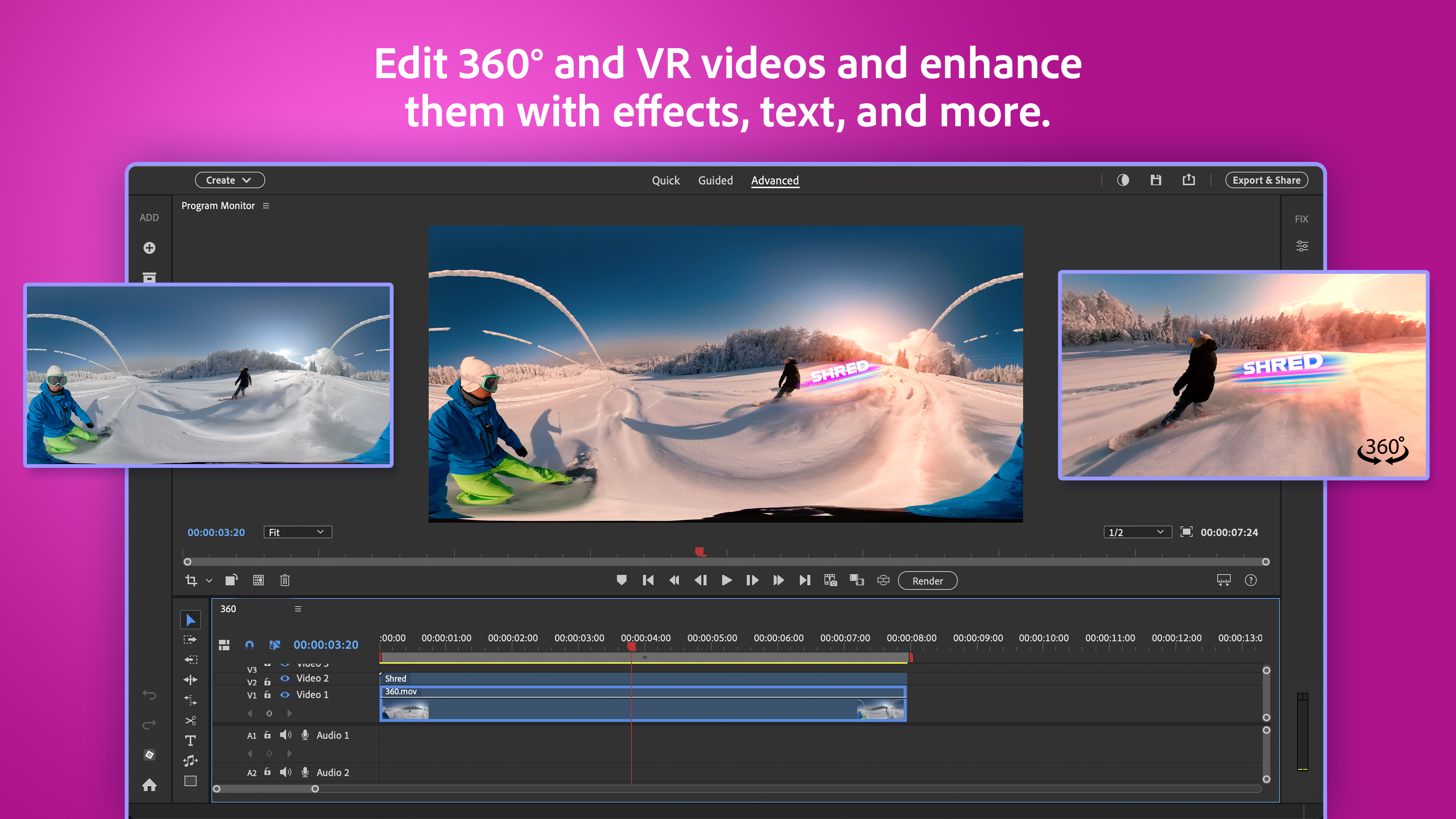 Adobe Premiere Elements 2026 screenshot