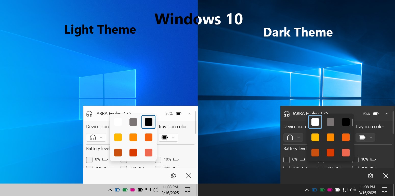 Bluetooth Battery Level screenshot