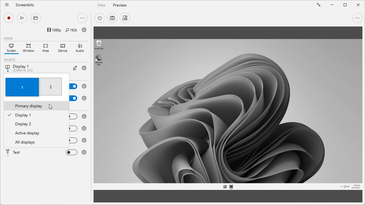 Screenbits - Screen Recorder screenshot