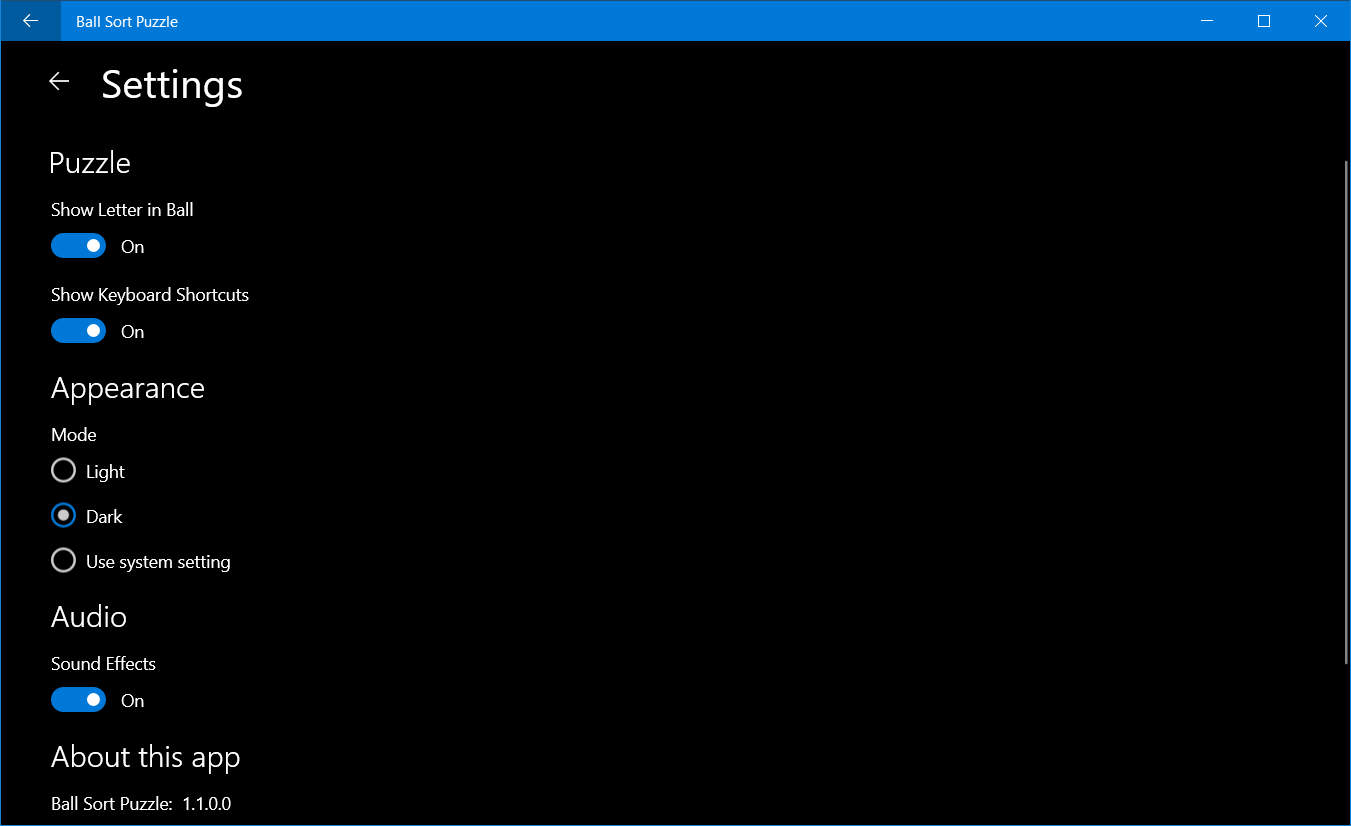 Ball Sort Puzzle screenshot