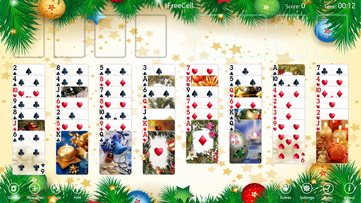 Christmas Time Solitaire screenshot