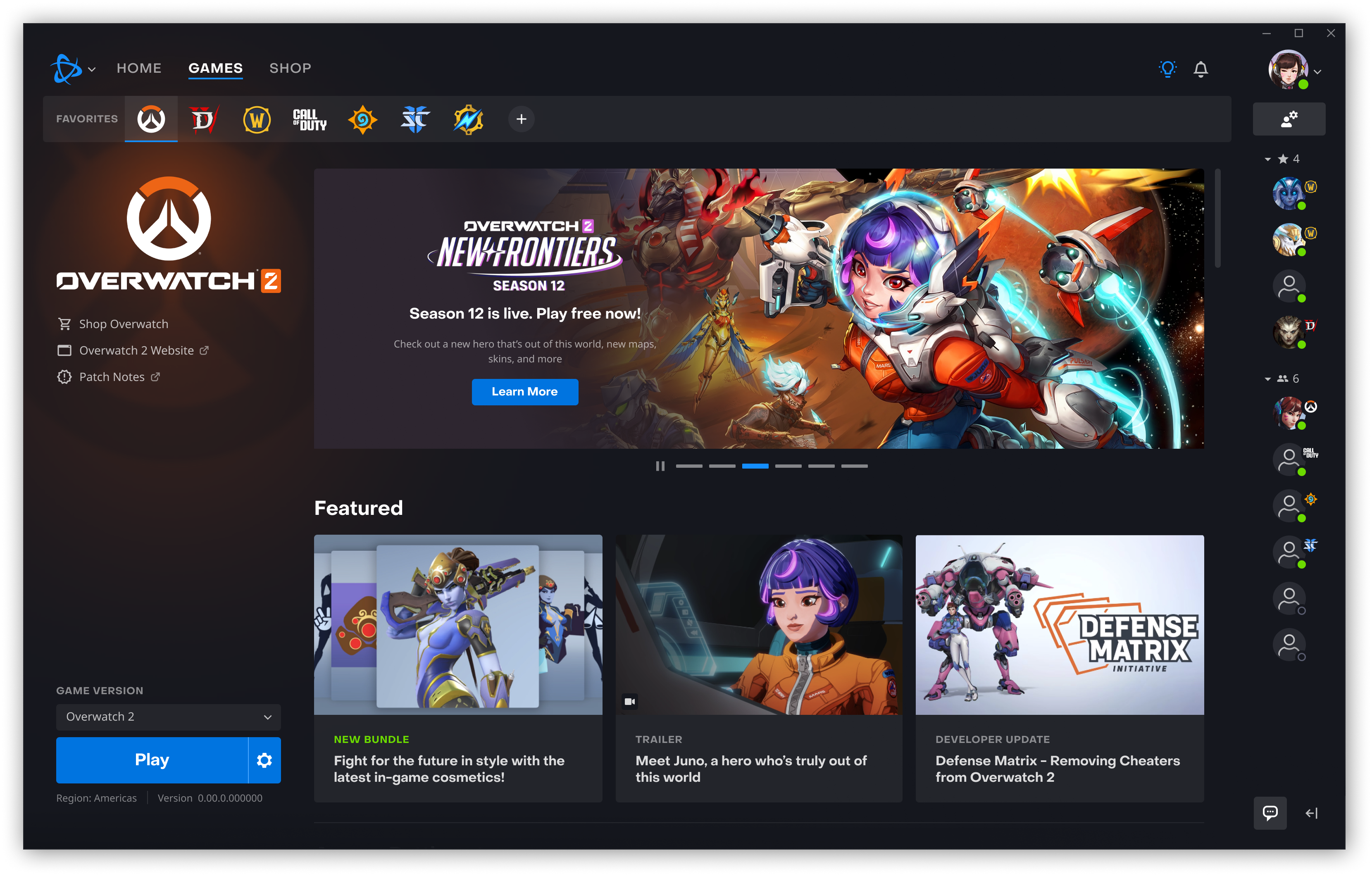 Battle.net screenshot