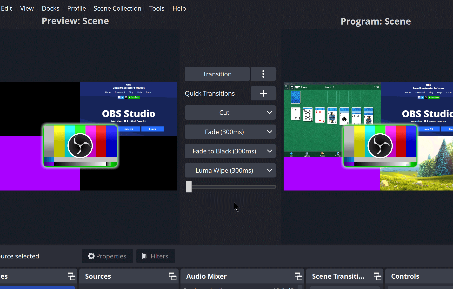 OBS Studio screenshot