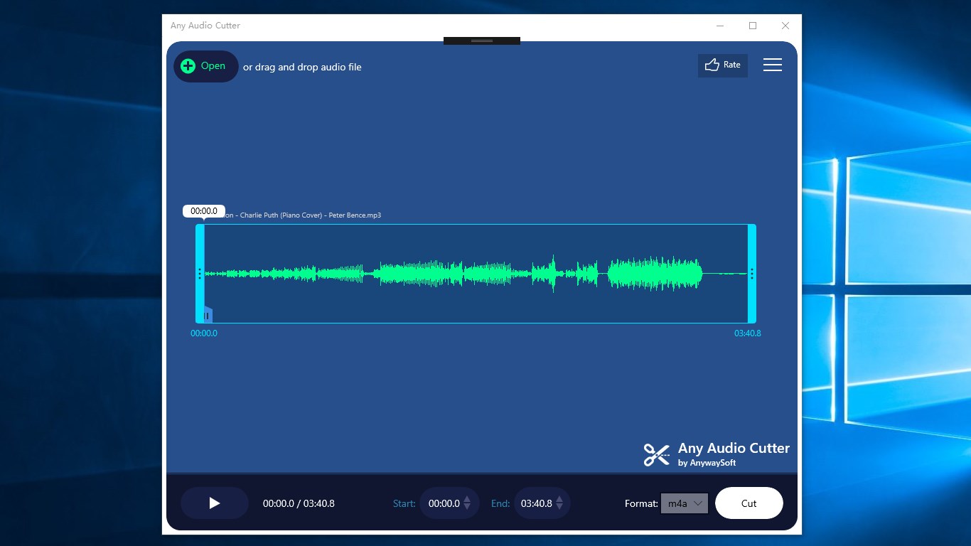 Any Audio Cutter: mp3 cutter & audio trimmer screenshot