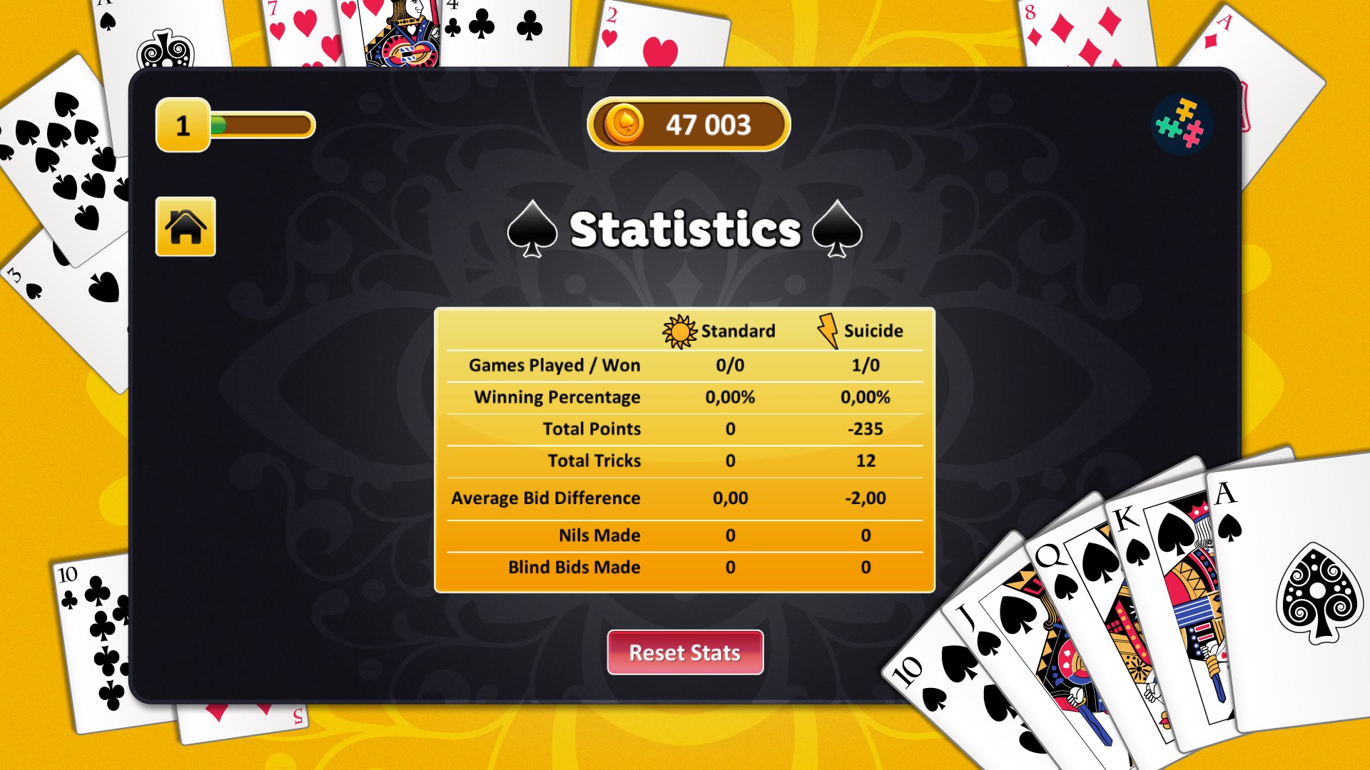 Spades screenshot