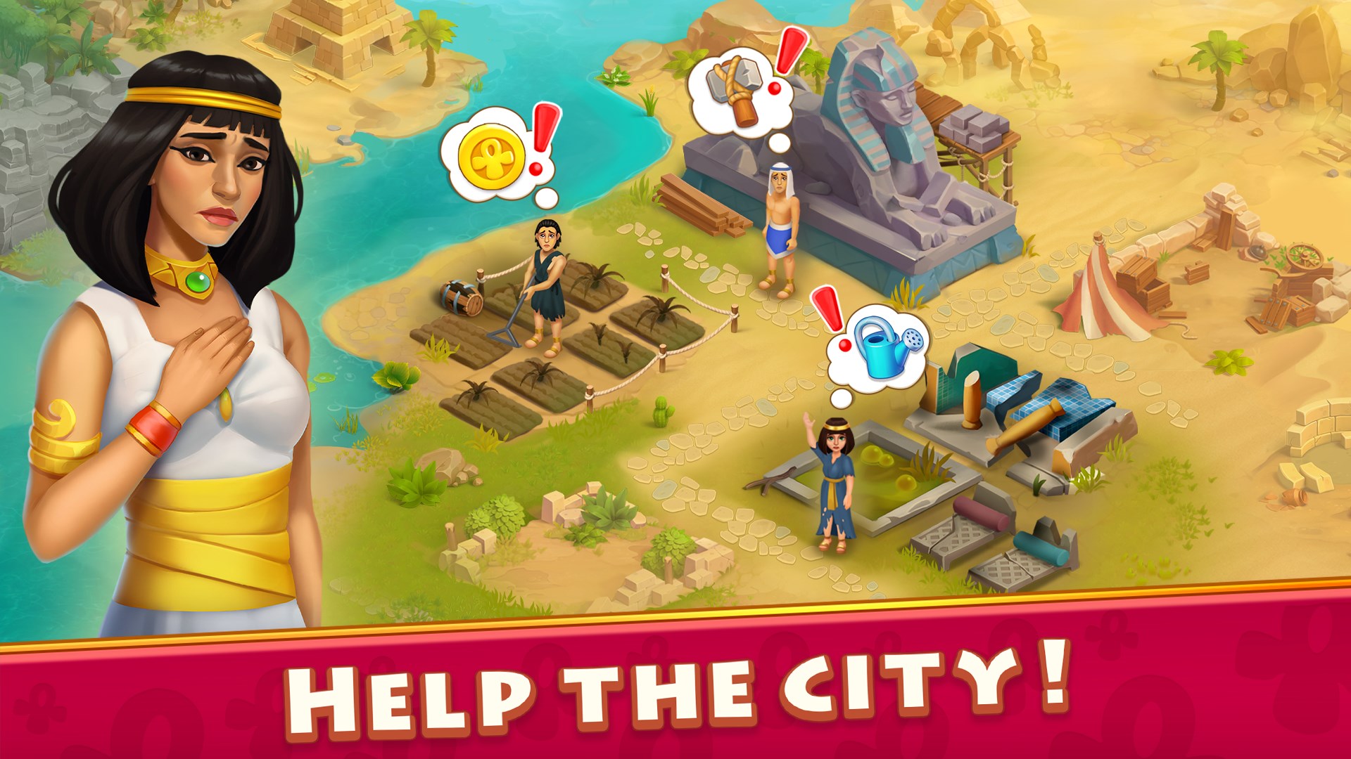 Cradle of Empires: Match 3 Puzzle Game & Jewels screenshot