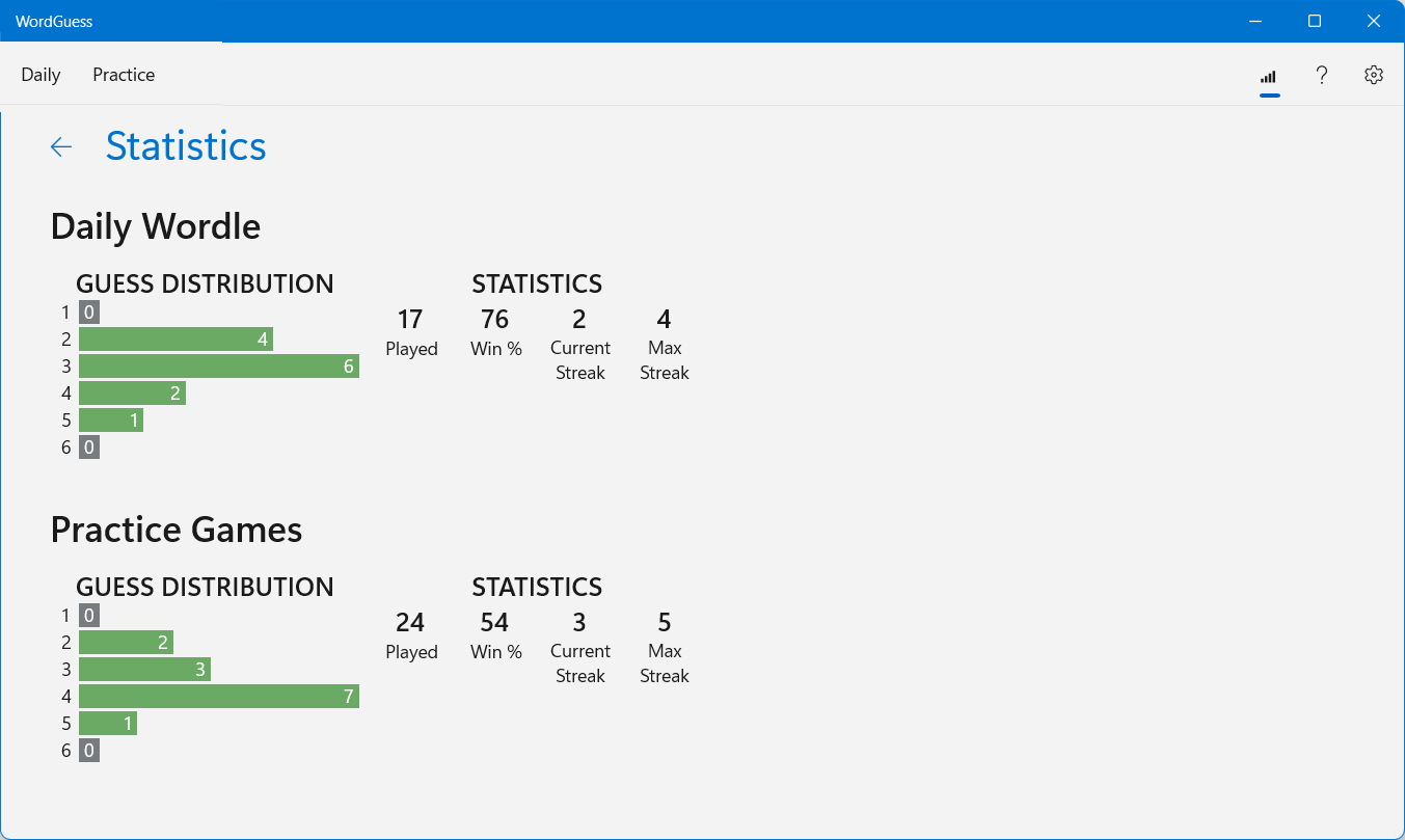 WordGuess screenshot