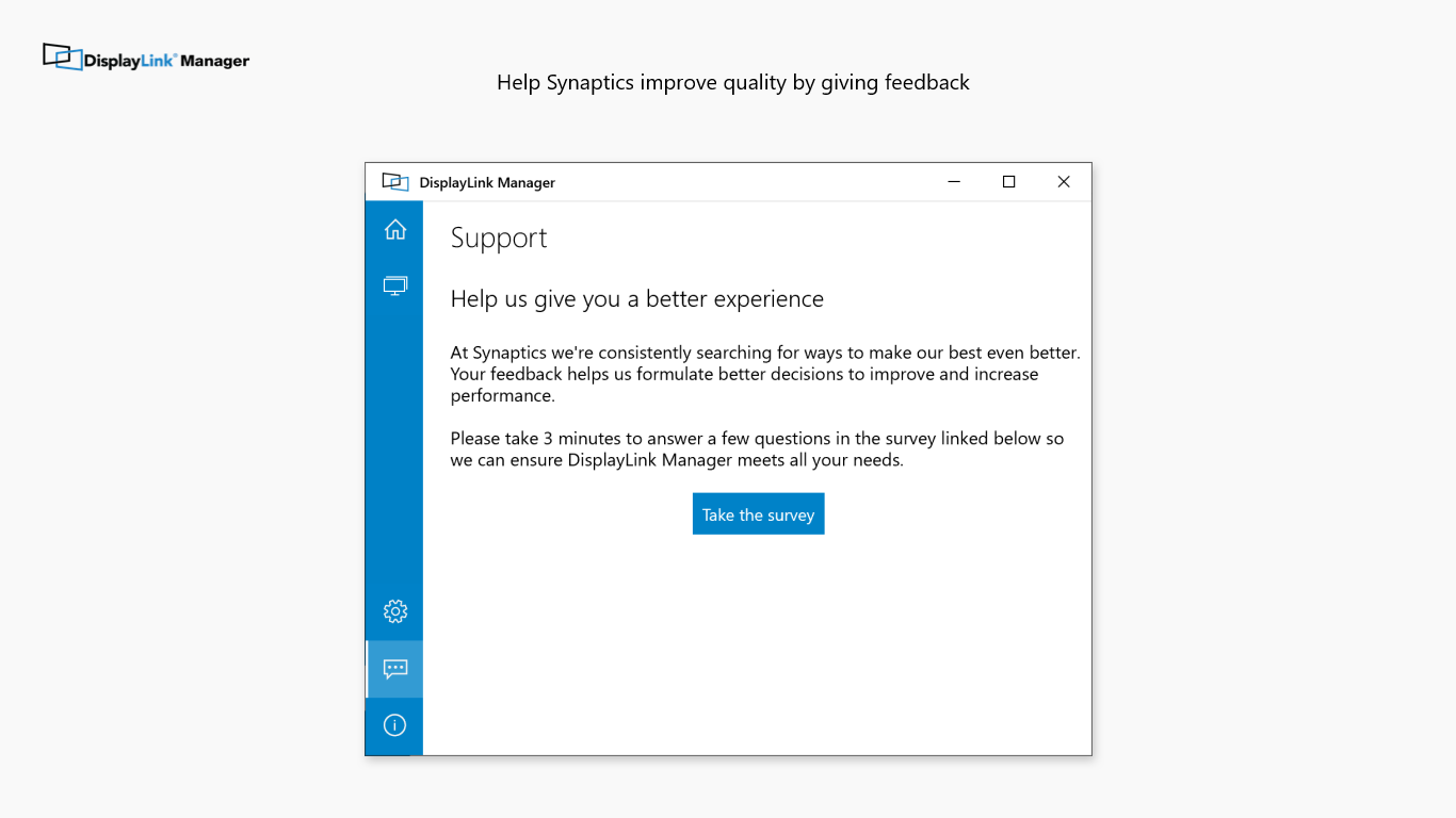 DisplayLink Manager screenshot