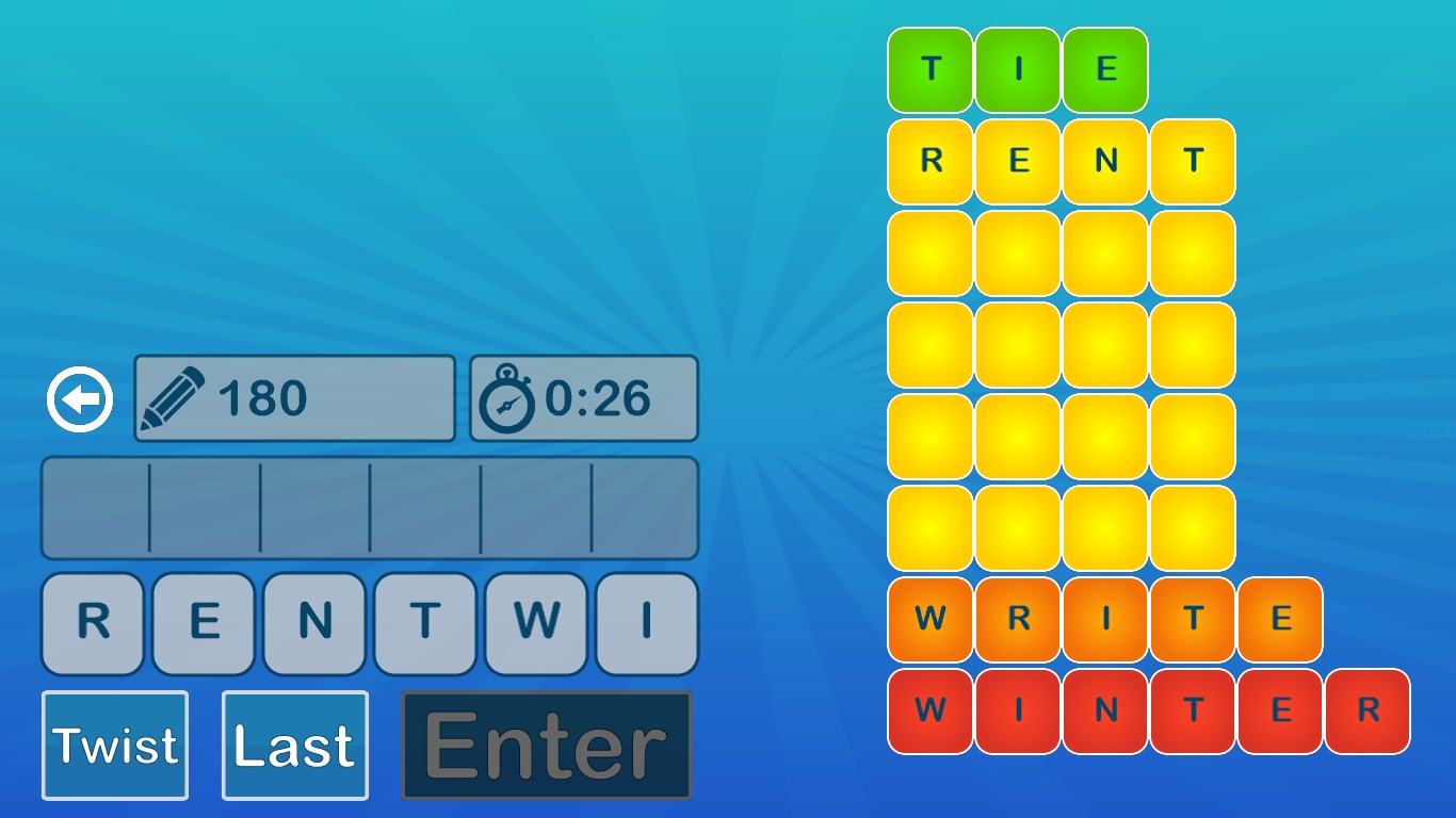 Word Twist screenshot