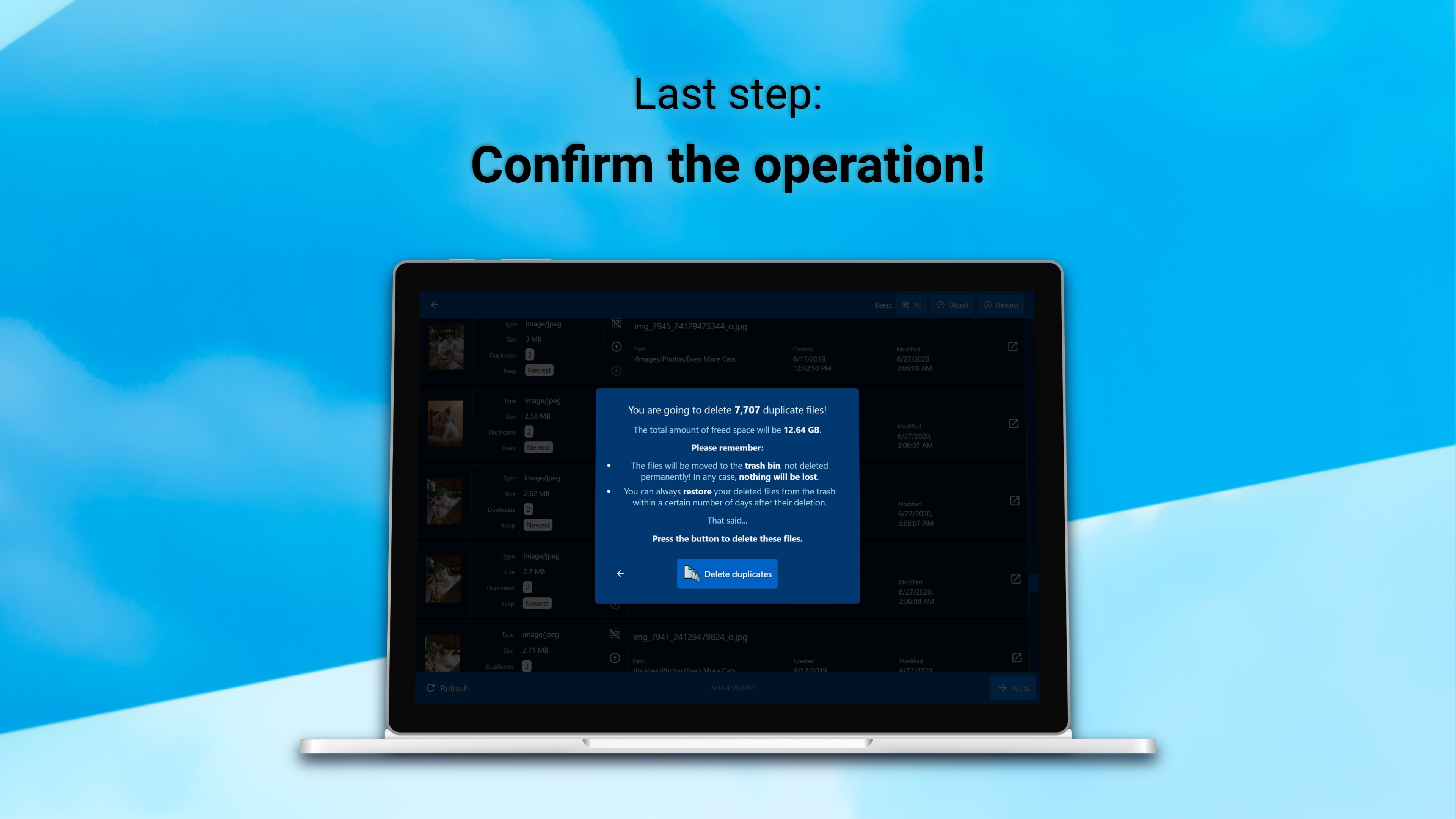 DeDuplicate - Cloud Cleaner screenshot