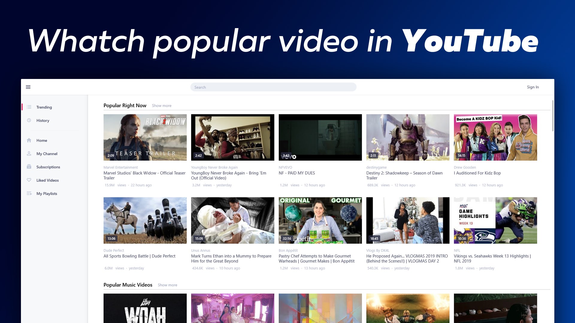 YouPlay - Video & Music Player screenshot