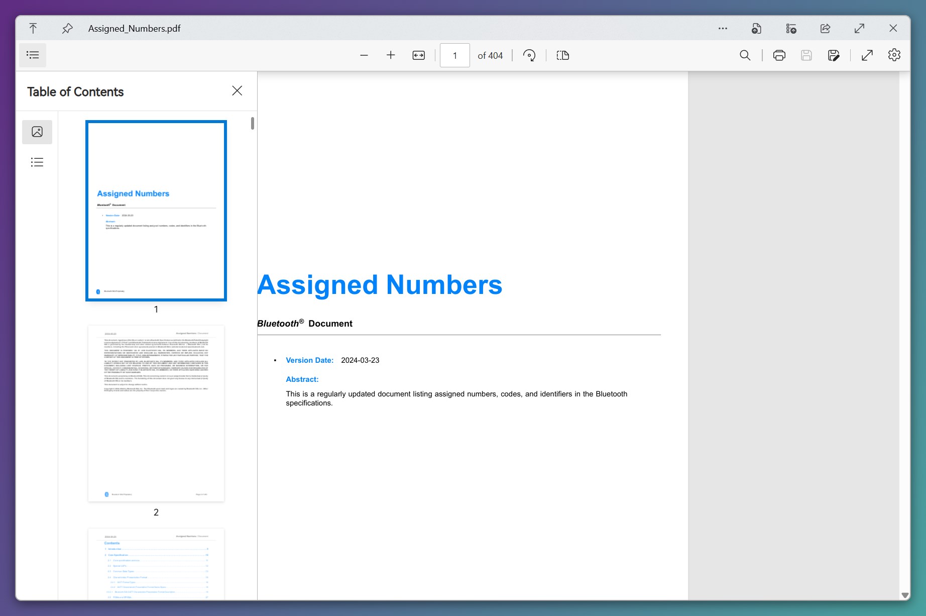 QuickLook screenshot