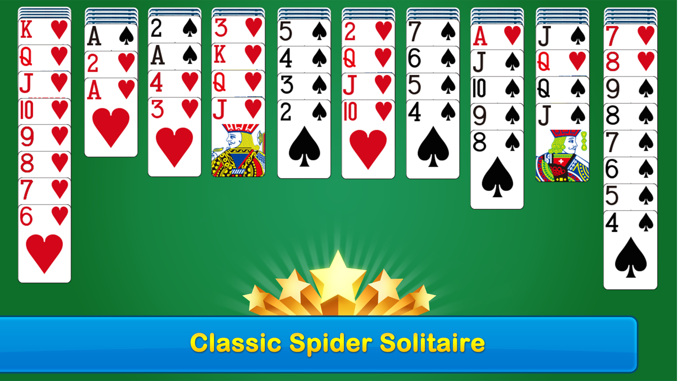 Spider Solitaire Free!! screenshot