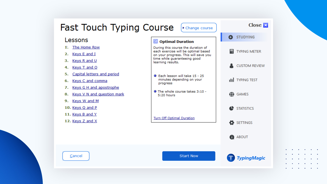 TypingMagic 12 screenshot