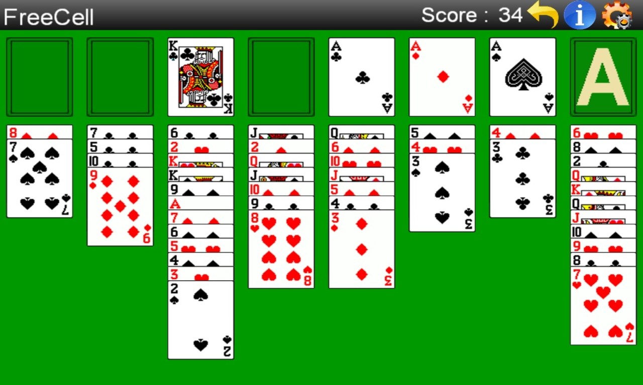 FreeCell Solitaire (Free) screenshot