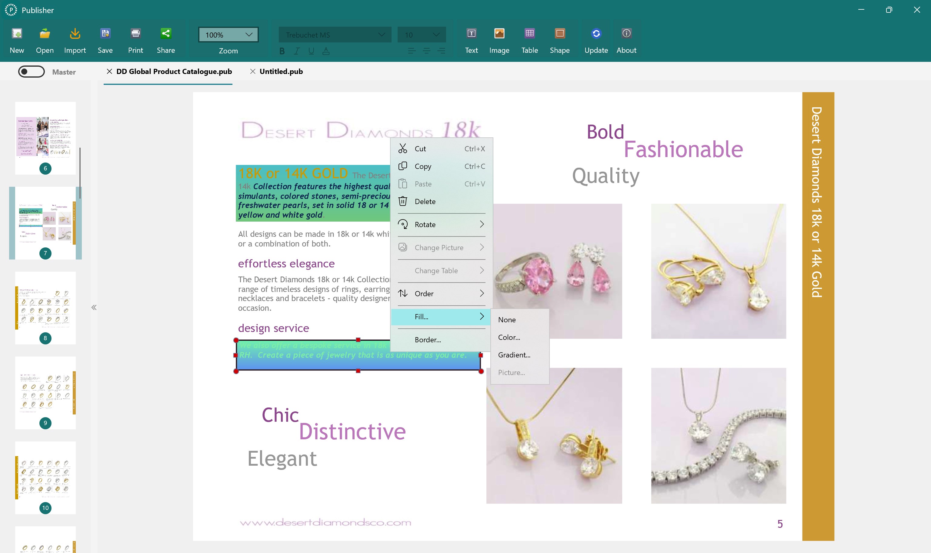 Publisher: for MS Publisher screenshot