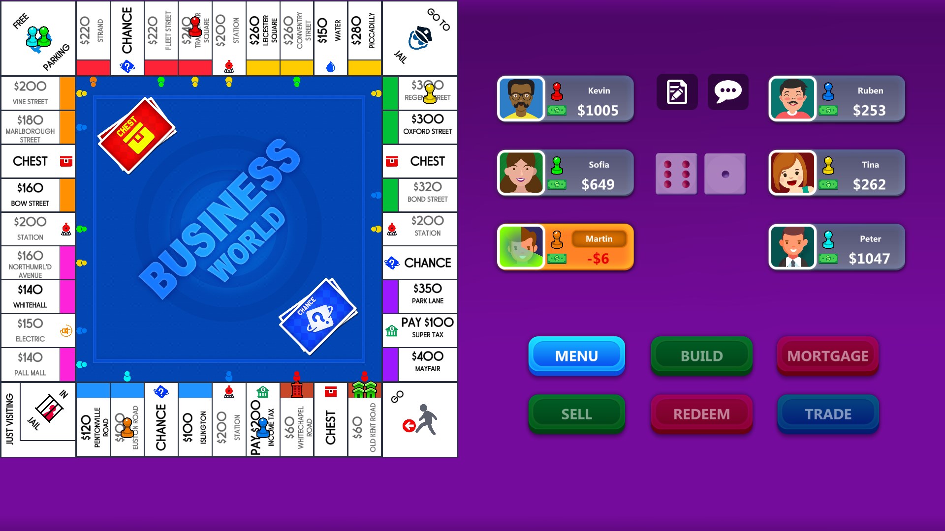 Business Game : Monopolio Real Estate Board Game screenshot