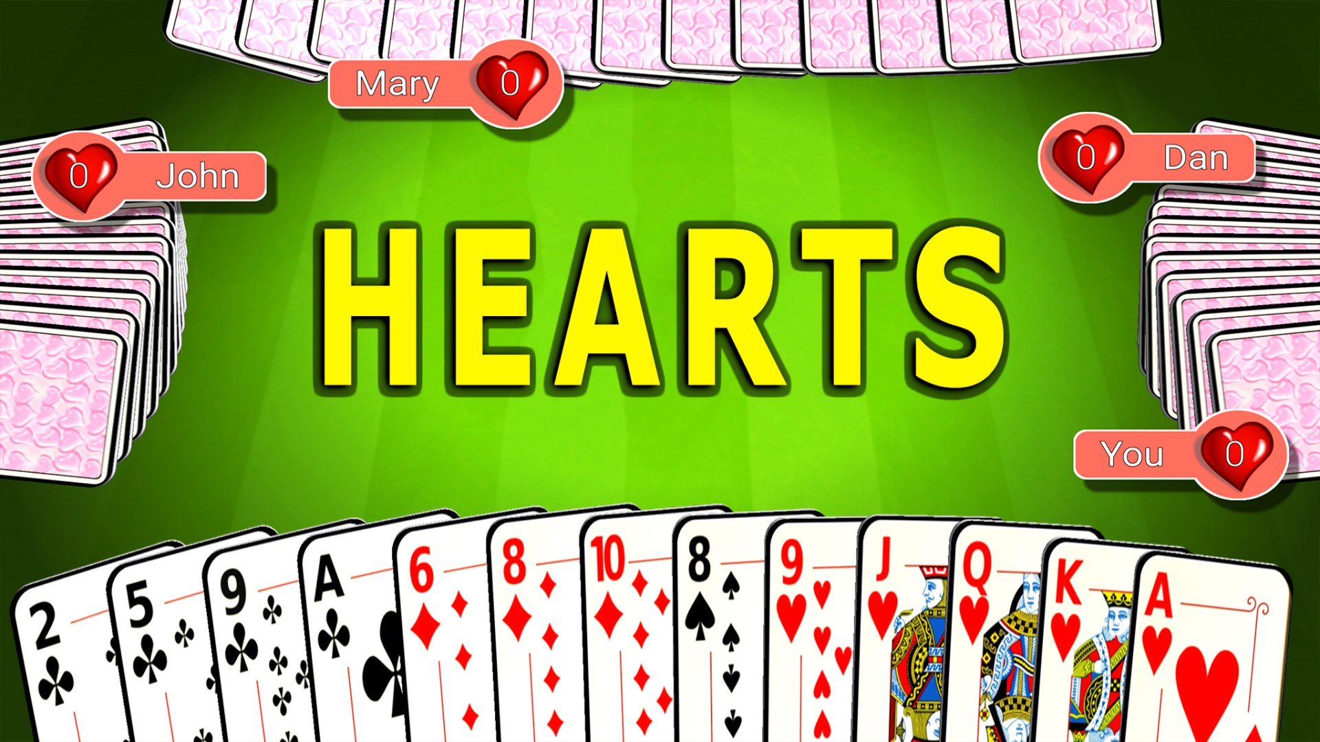 Hearts 3D Ultimate screenshot