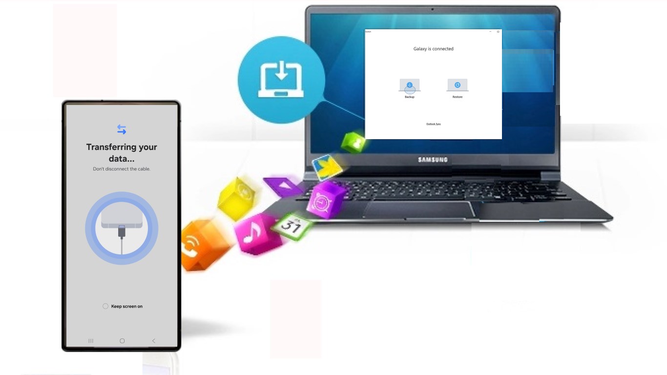 Samsung Smart Switch screenshot