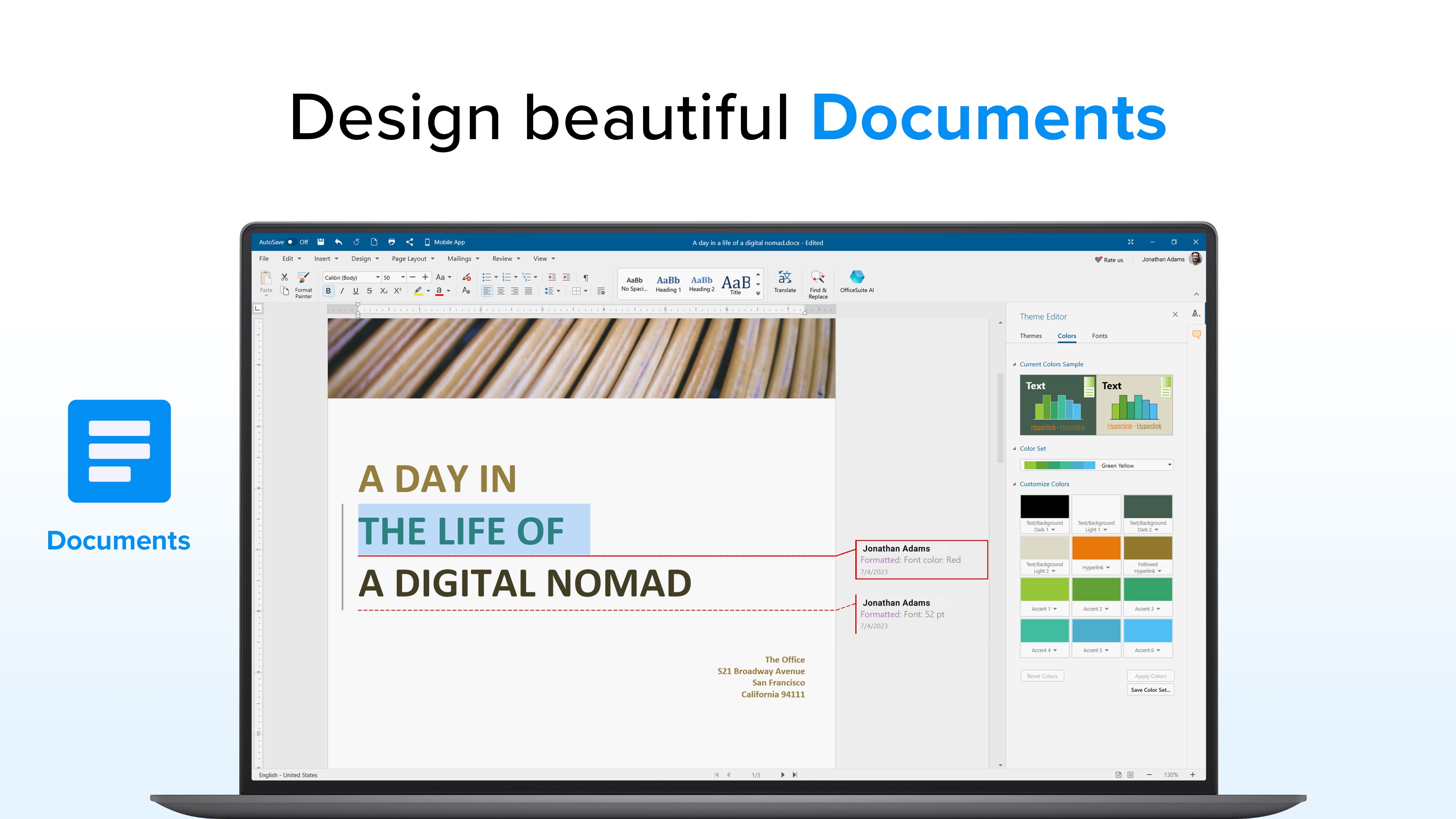 OfficeSuite Office Pack & PDF Editor - MobiOffice screenshot