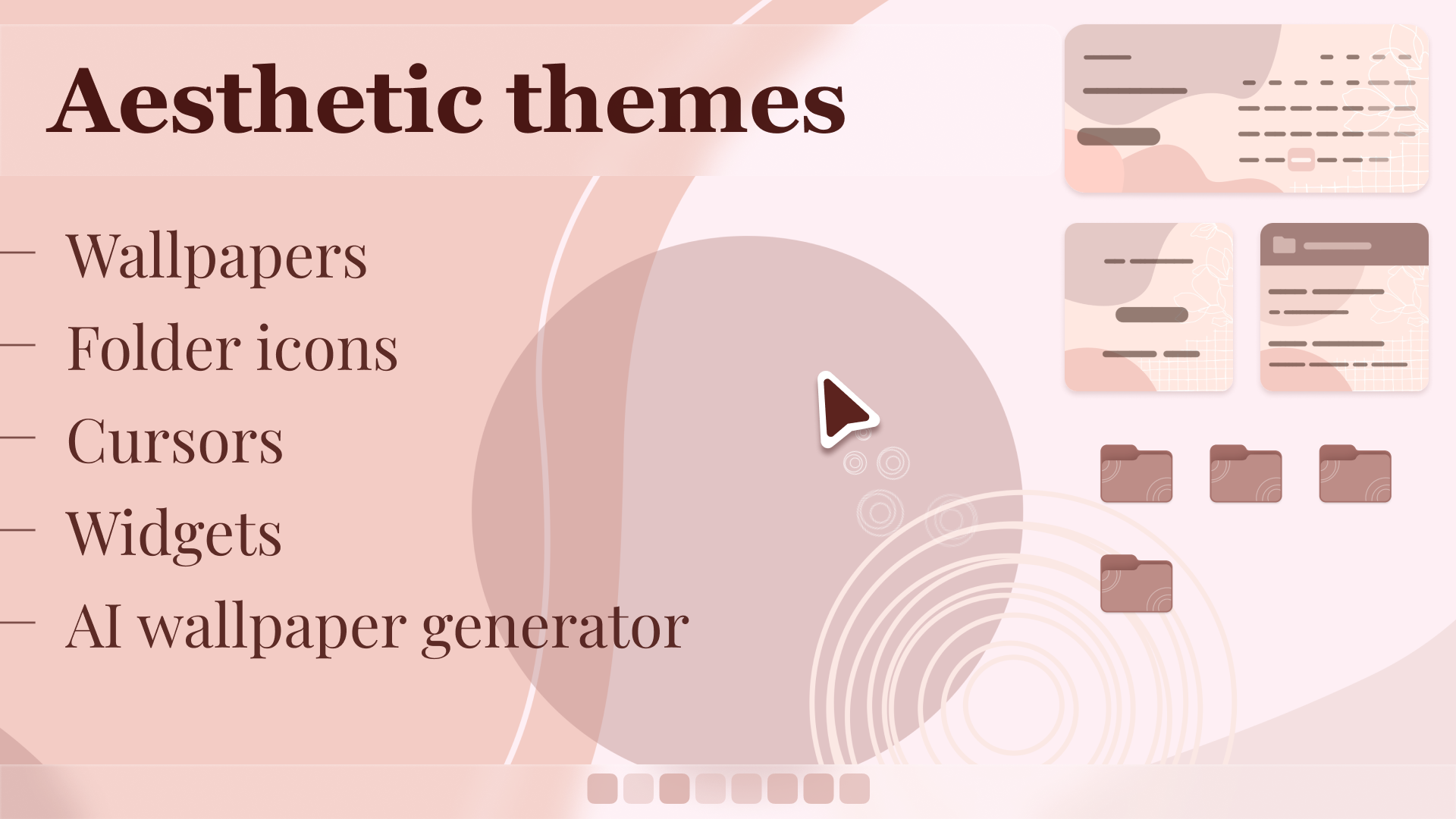 Aesthetic Desktop Themes - HD Wallpapers & Widgets screenshot