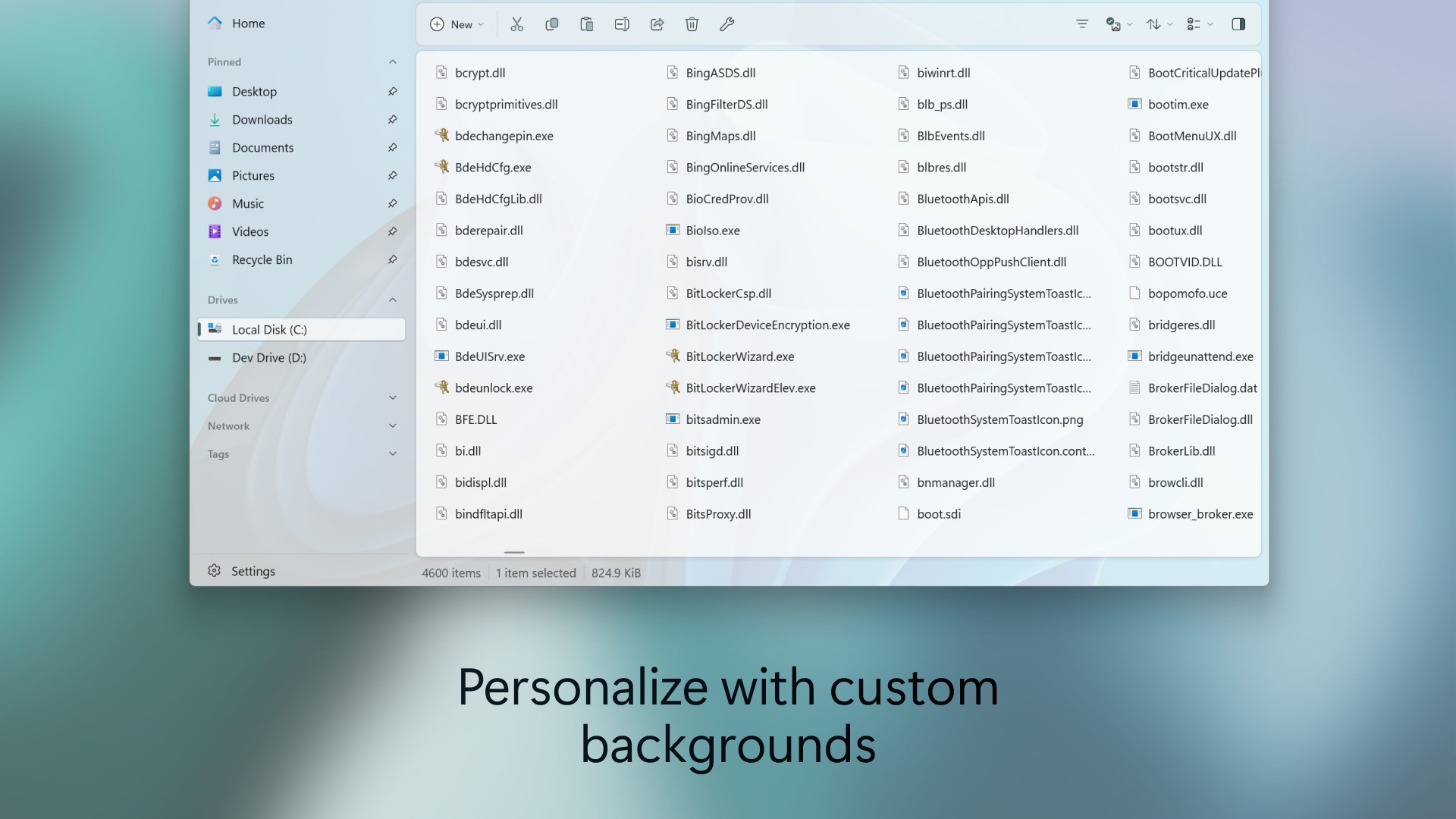 Files Preview screenshot