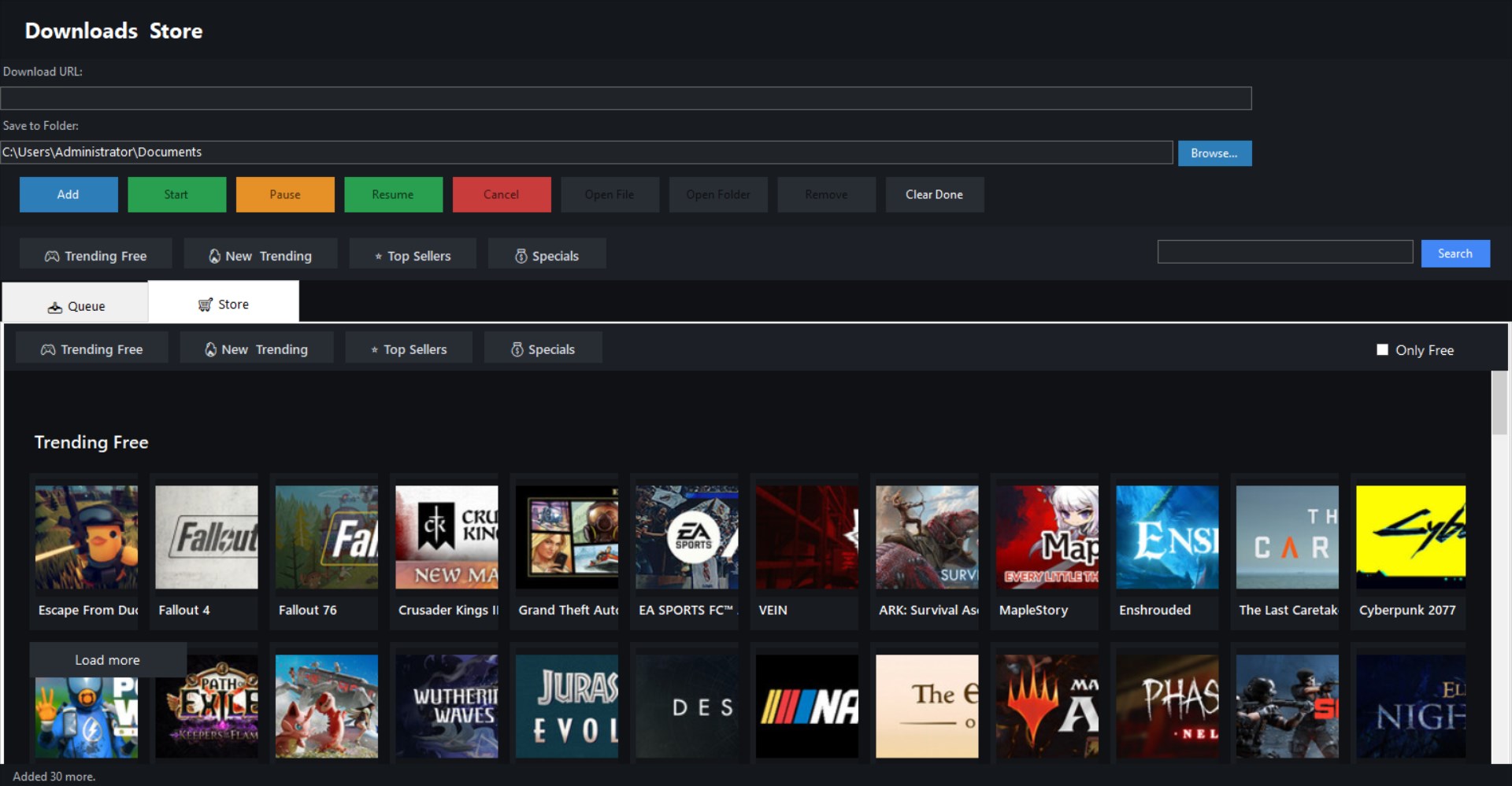 Stream Game Launcher Pro – Game Library & Download Manager screenshot