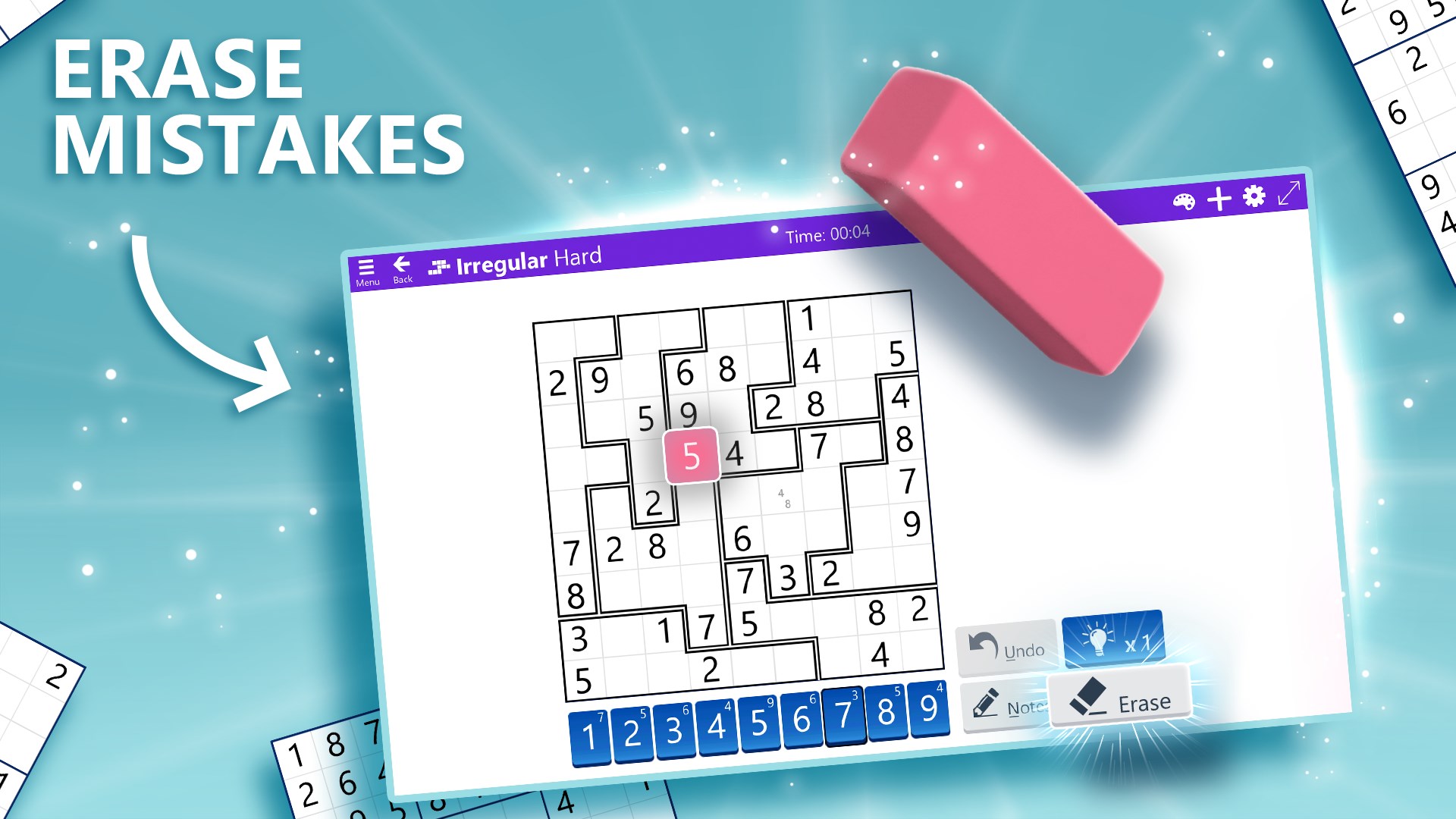 Microsoft Sudoku screenshot
