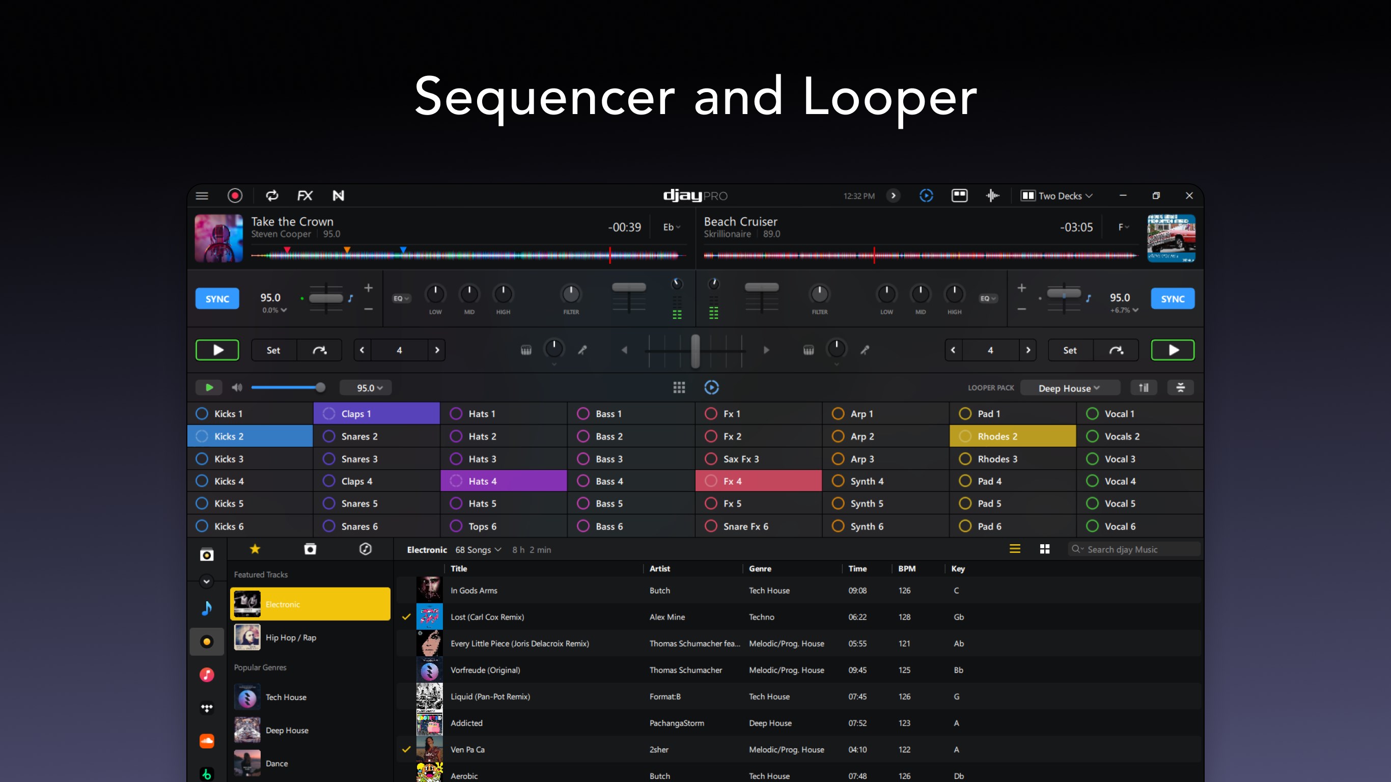 djay Pro - DJ App & AI Mixer screenshot