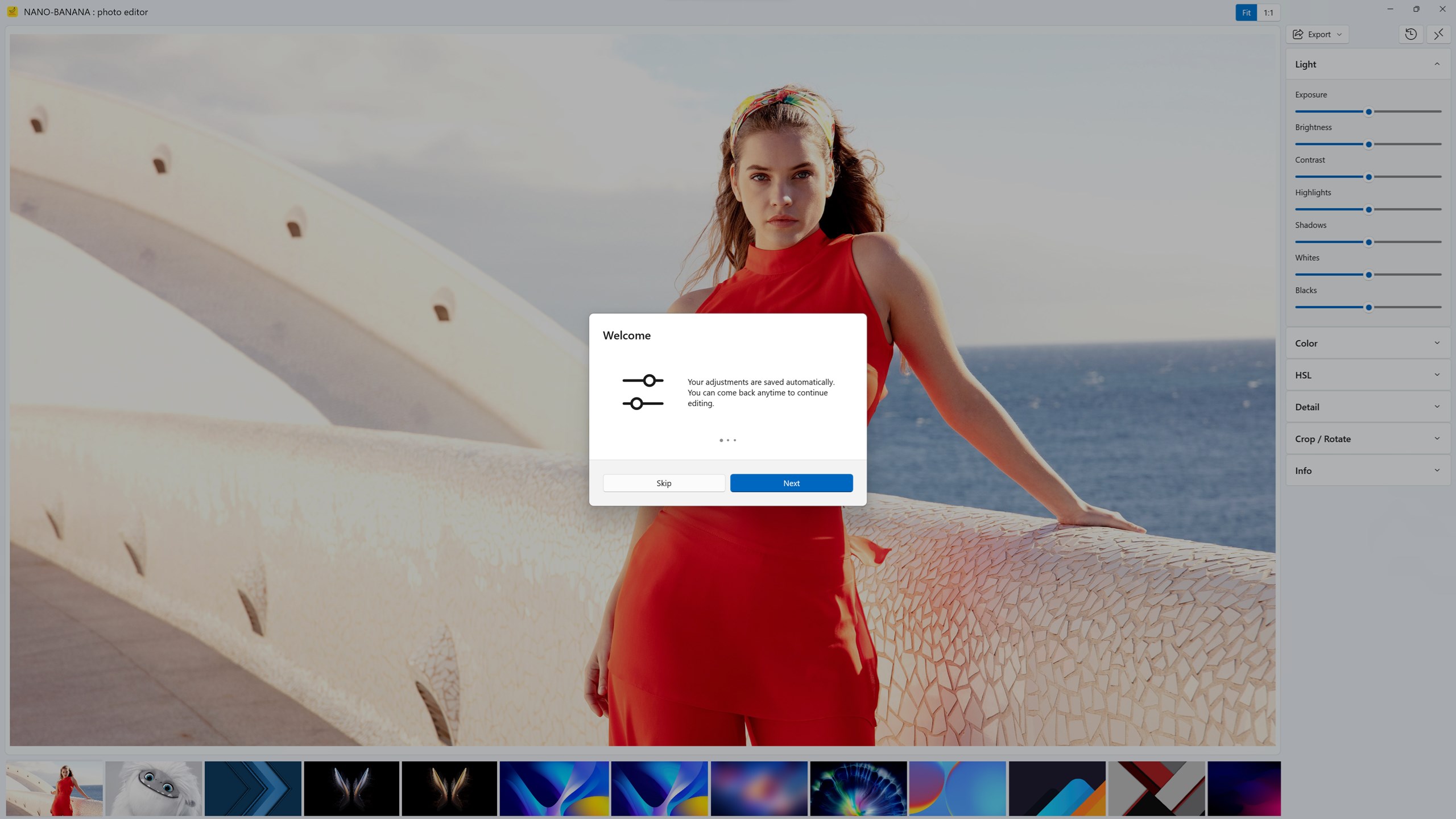 NANO-BANANA : photo editor screenshot