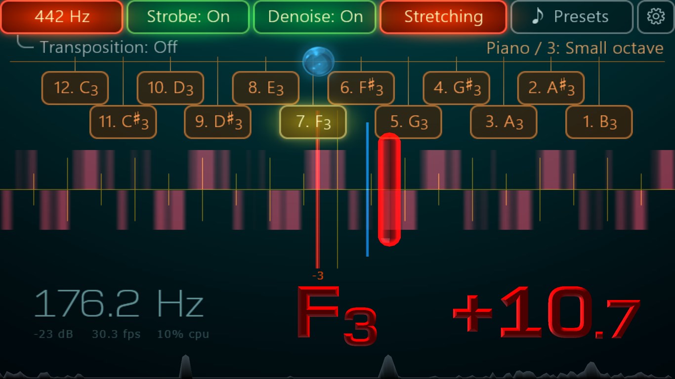 Airyware Tuner screenshot