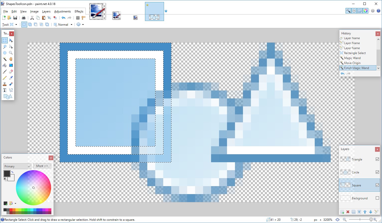 Paint.NET screenshot