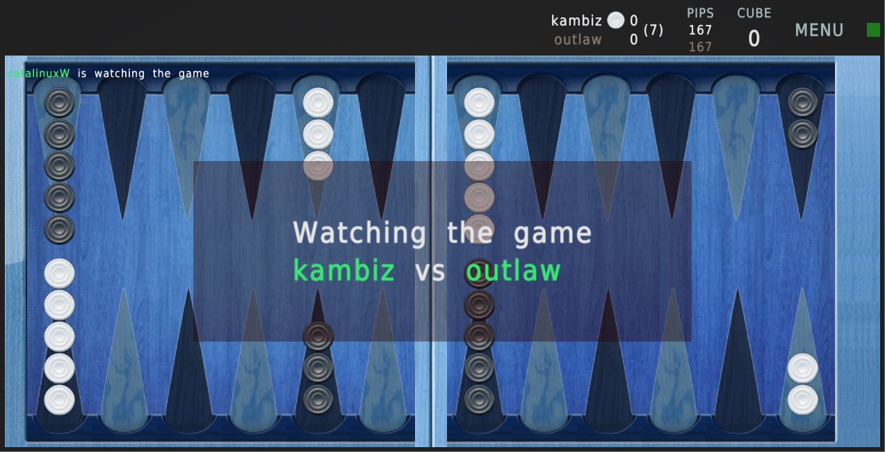 Backgammon Reloaded screenshot