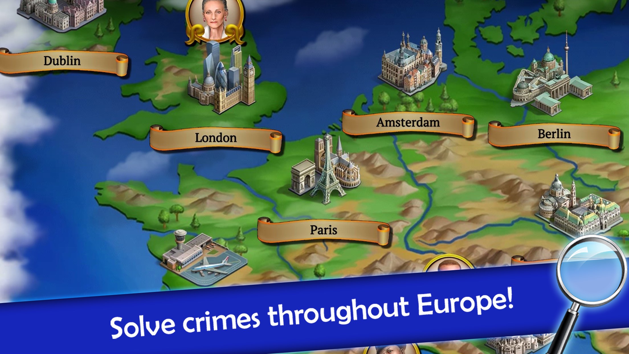 Hidden Objects: Mystery Society HD screenshot