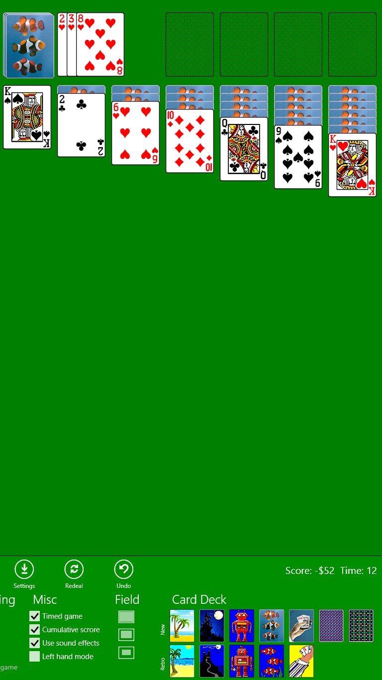 Classic Solitaire (Free) screenshot