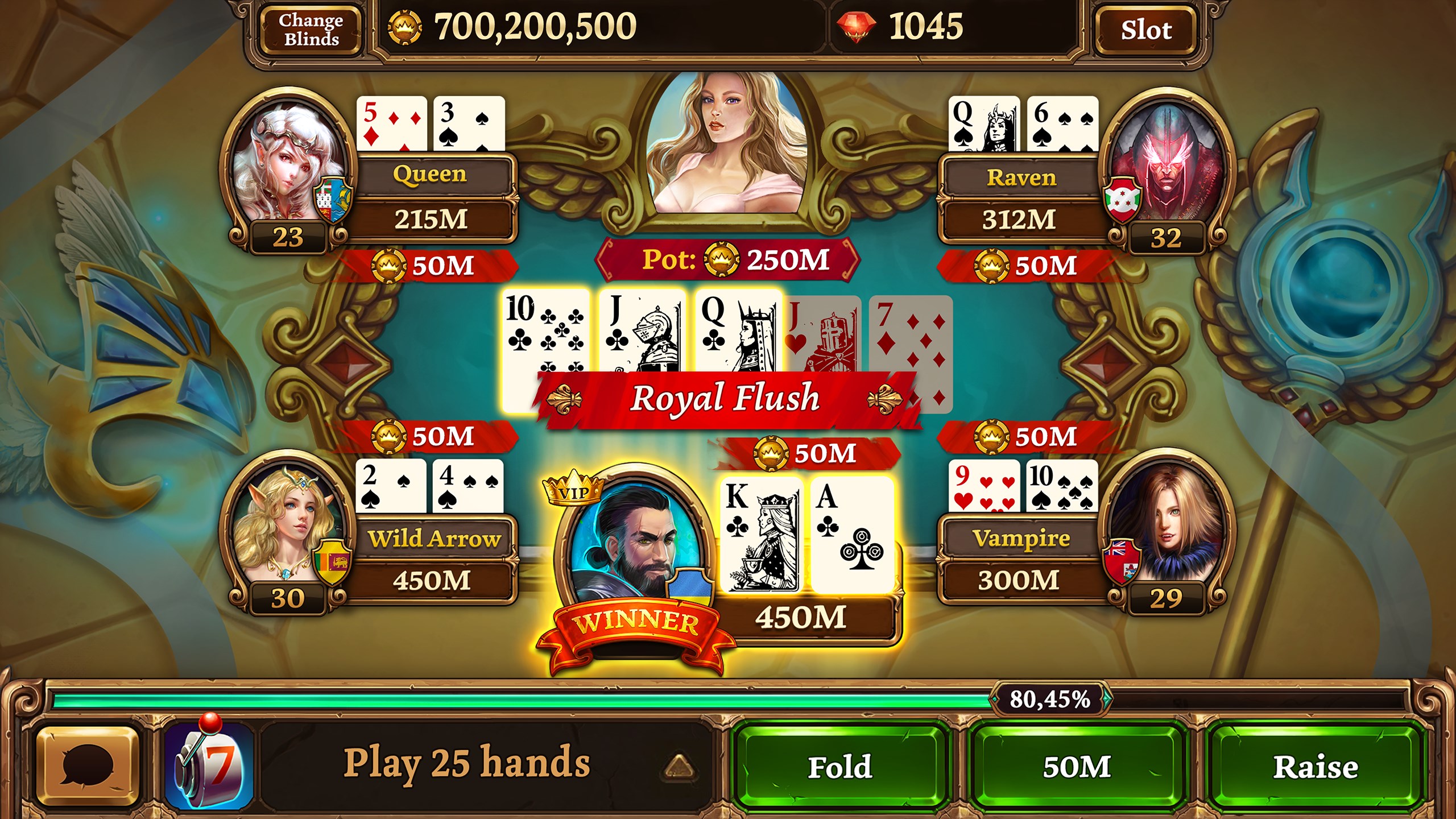 Scatter HoldEm Poker screenshot
