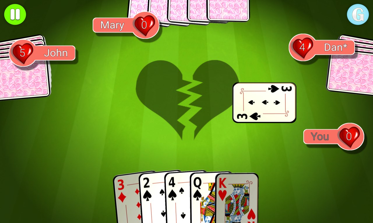 Hearts 3D Ultimate screenshot