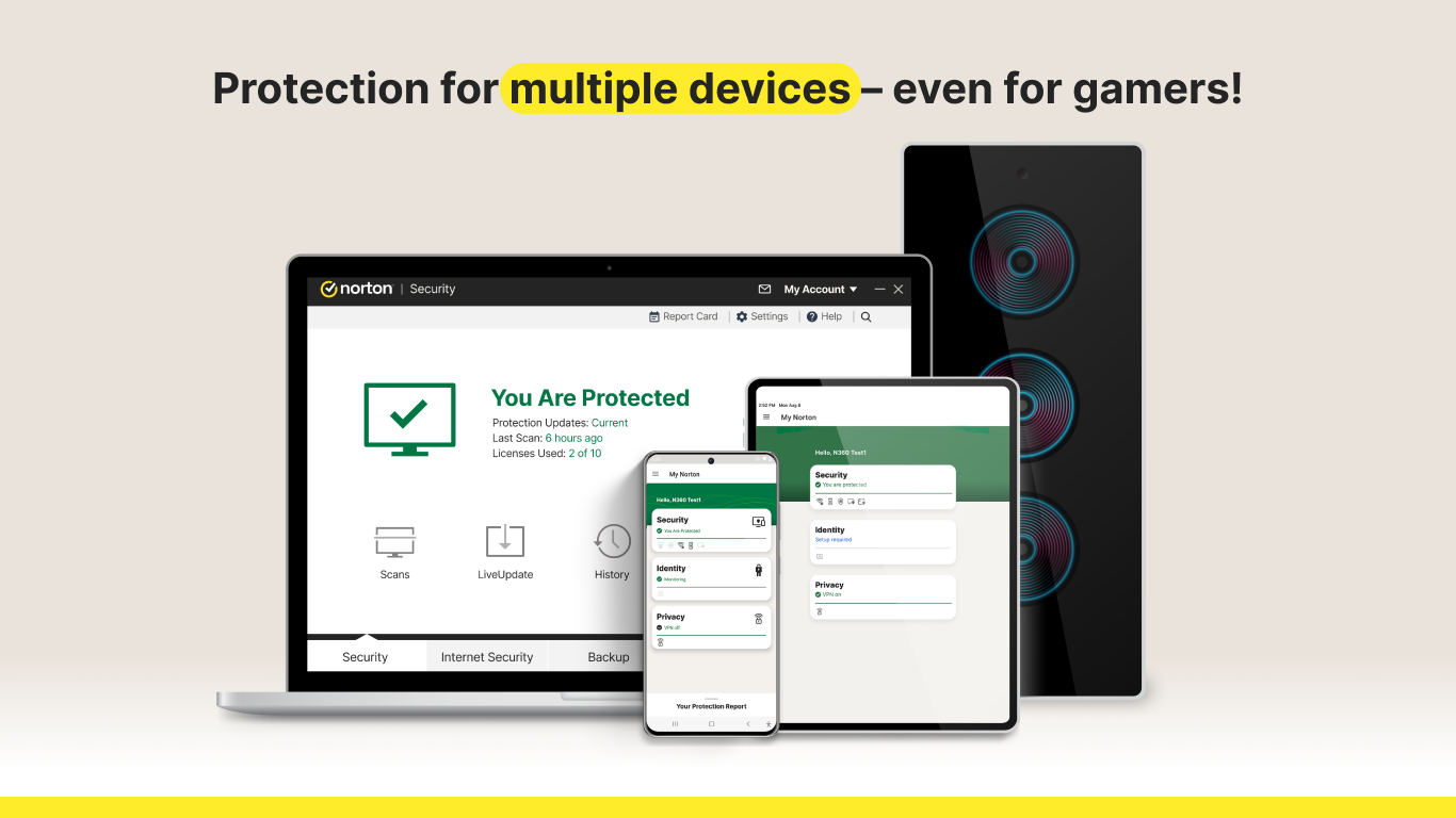 Norton 360 screenshot