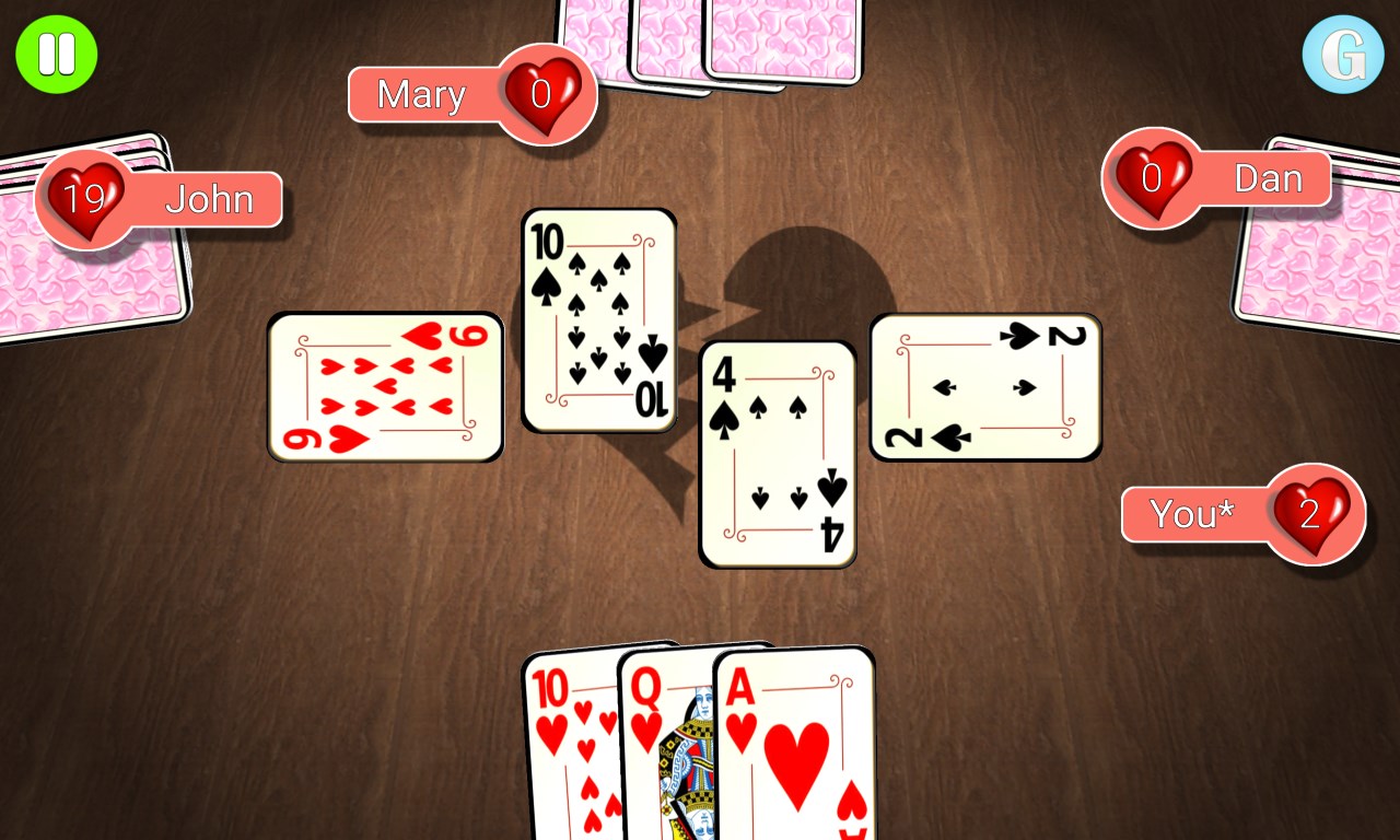 Hearts 3D Ultimate screenshot