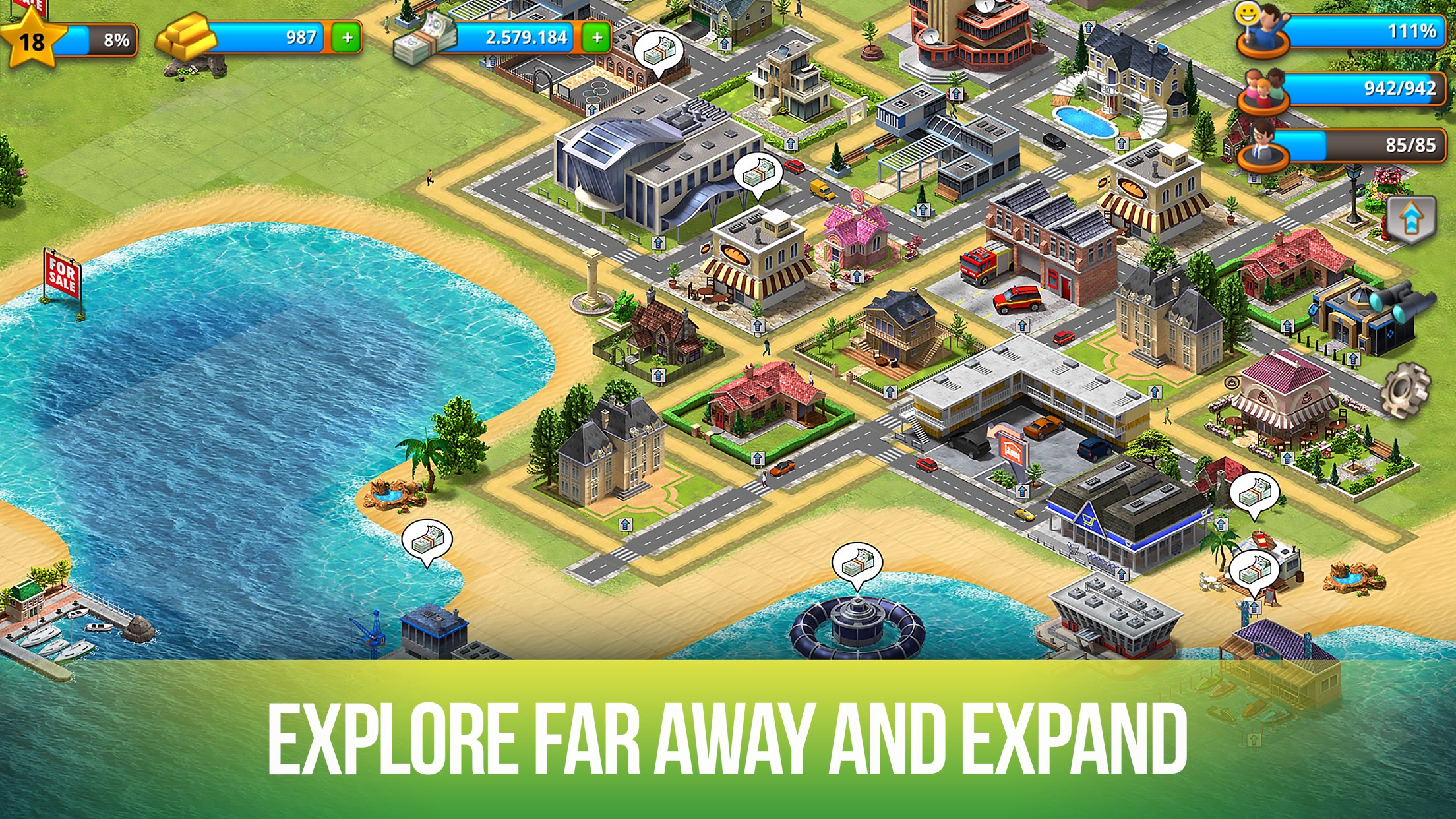 City Island: Paradise Sim screenshot