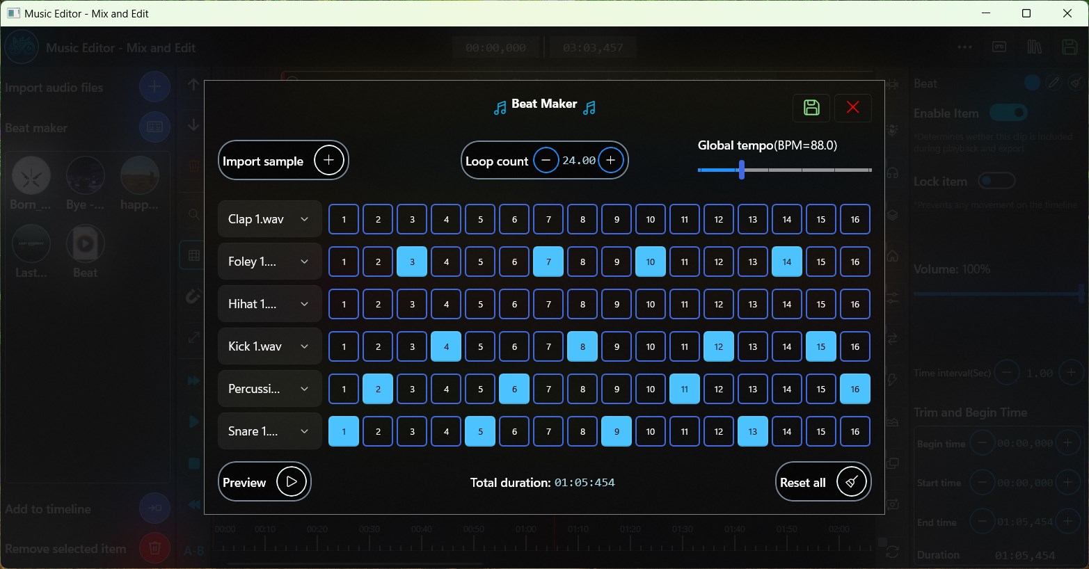 Music Editor - Mix and Edit screenshot